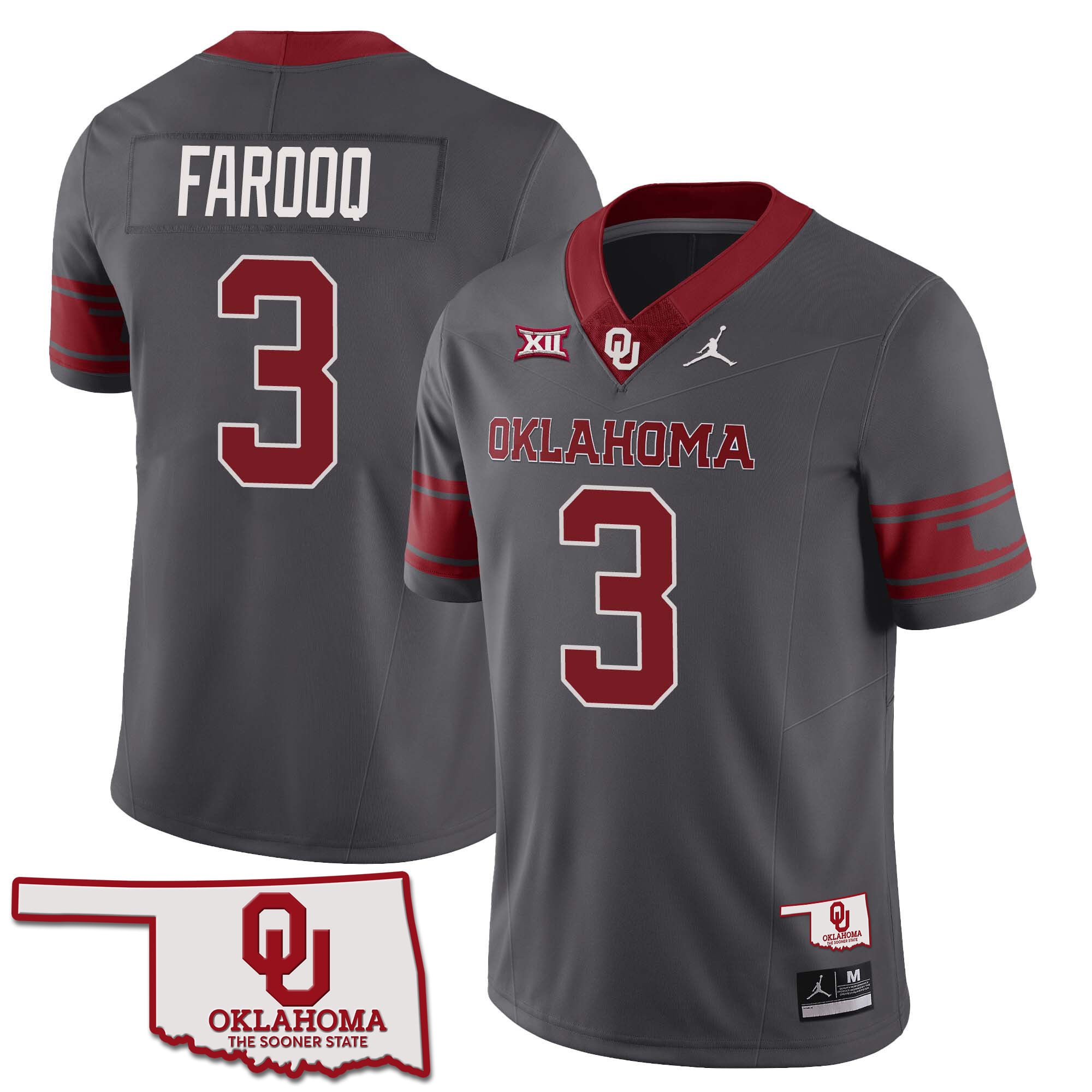 Men?s Oklahoma Sooners Football 2023 Collection All Stitched Jersey ? Oklahoma State