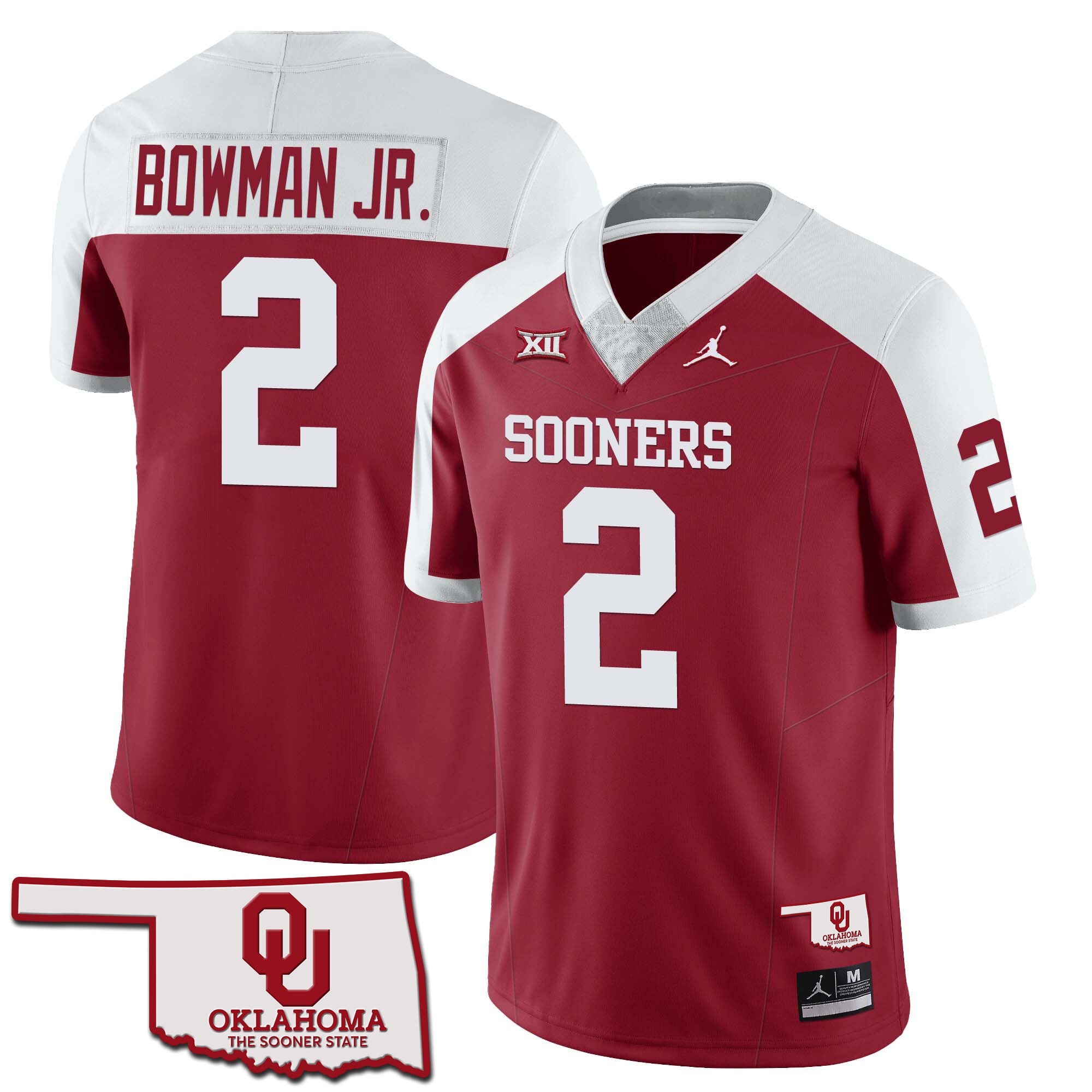 Men’s Oklahoma Sooners Football 2023 Collection All Stitched Jersey – Oklahoma State