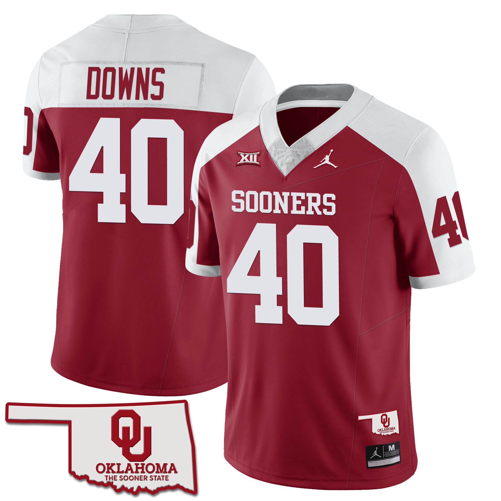 Men’s Oklahoma Sooners Football 2023 Collection All Stitched Jersey – Oklahoma State