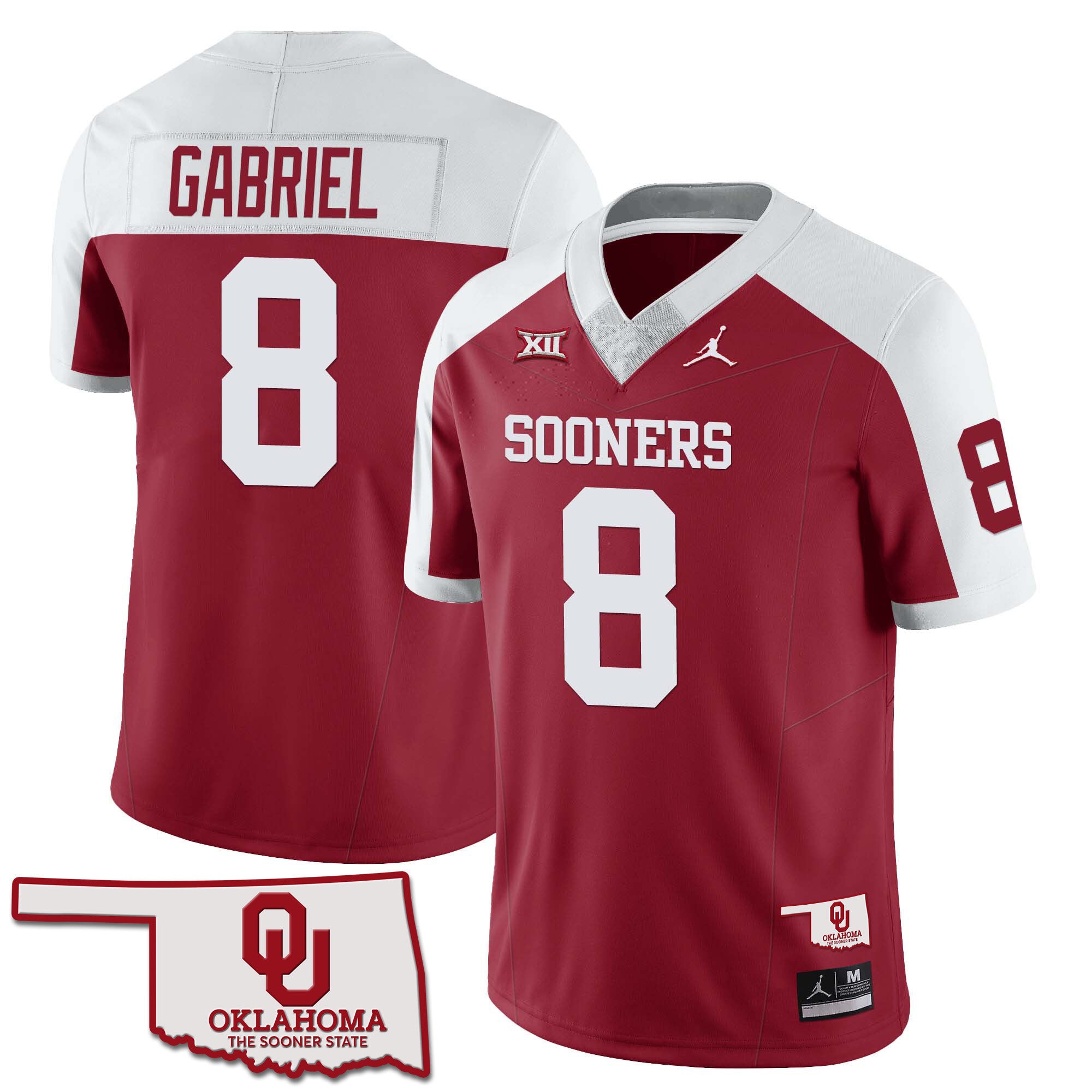 Men’s Oklahoma Sooners Football 2023 Collection All Stitched Jersey – Oklahoma State