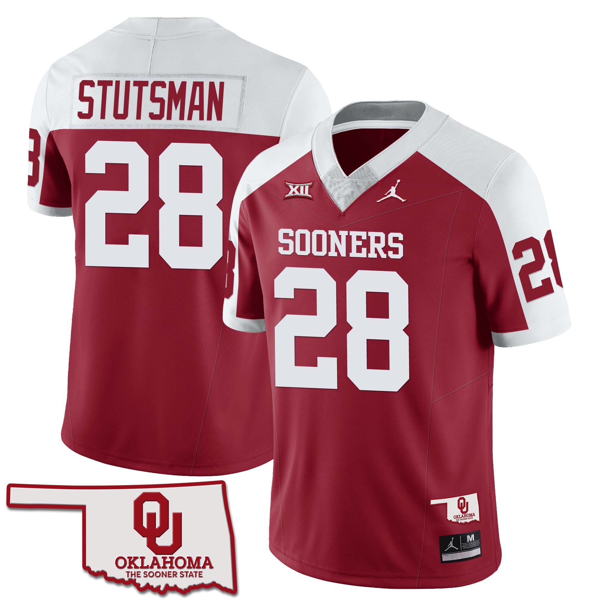 Men’s Oklahoma Sooners Football 2023 Collection All Stitched Jersey – Oklahoma State