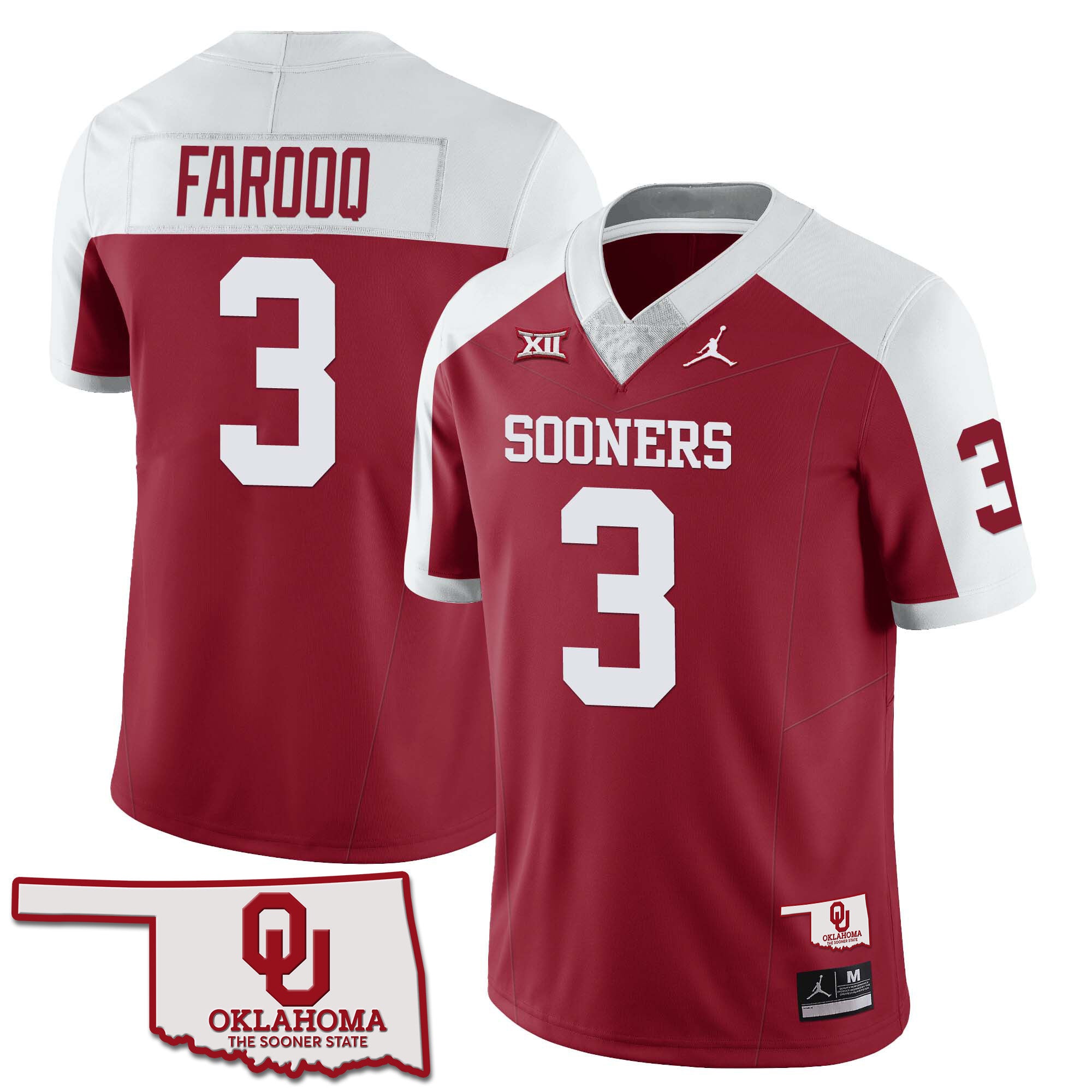 Men’s Oklahoma Sooners Football 2023 Collection All Stitched Jersey – Oklahoma State