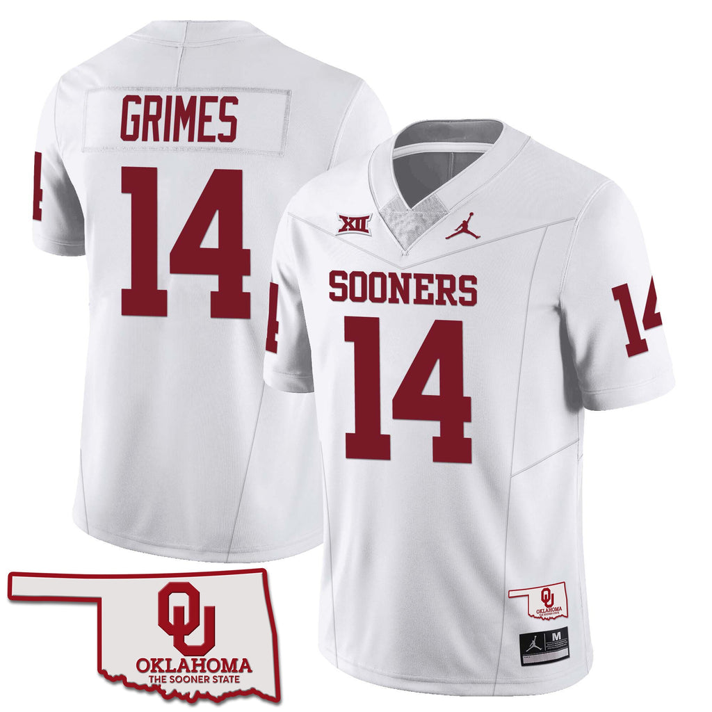 Men’s Oklahoma Sooners Football 2023 Collection All Stitched Jersey – Oklahoma State