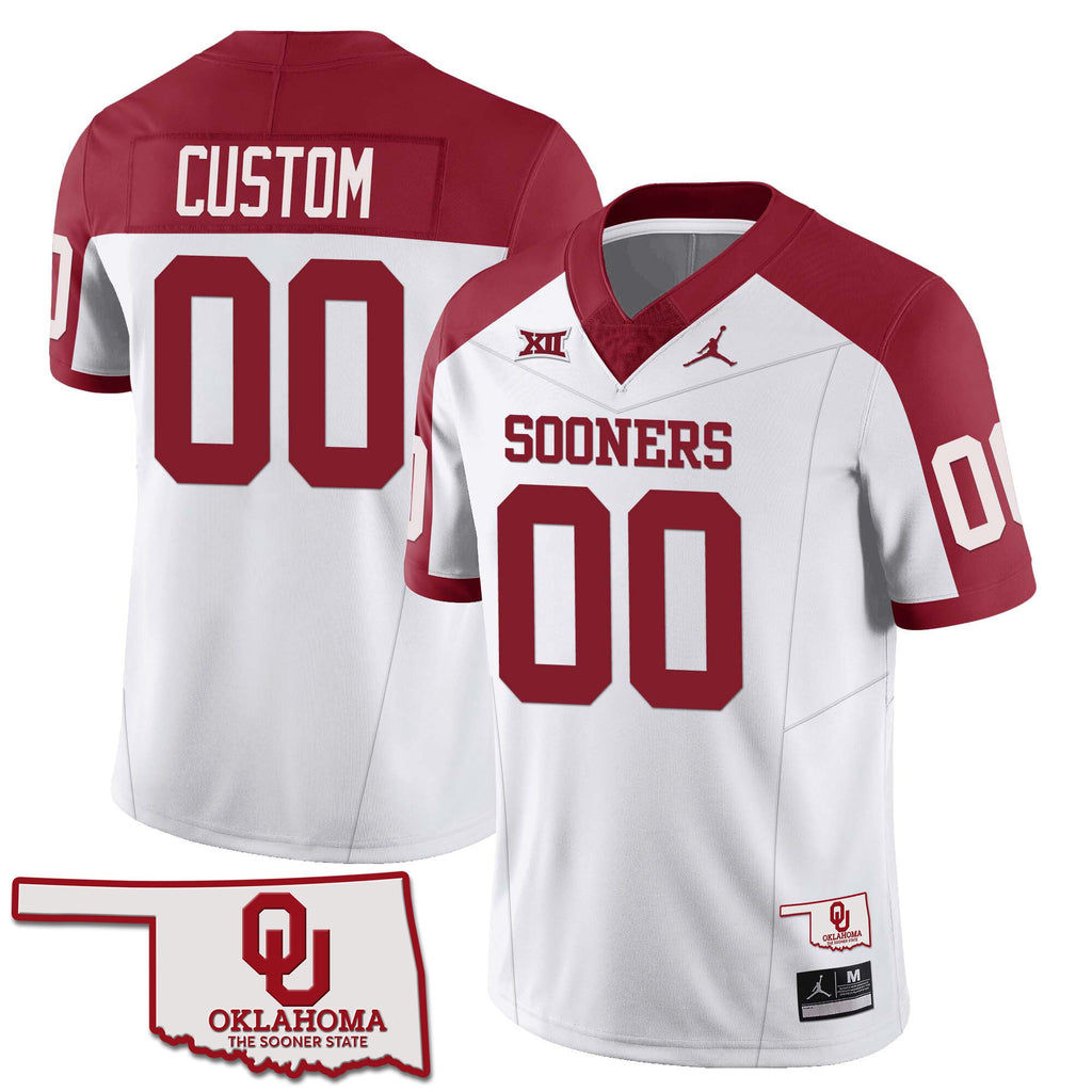 Men?s Oklahoma Sooners Football 2023 Collection All Stitched Jersey ? Oklahoma State