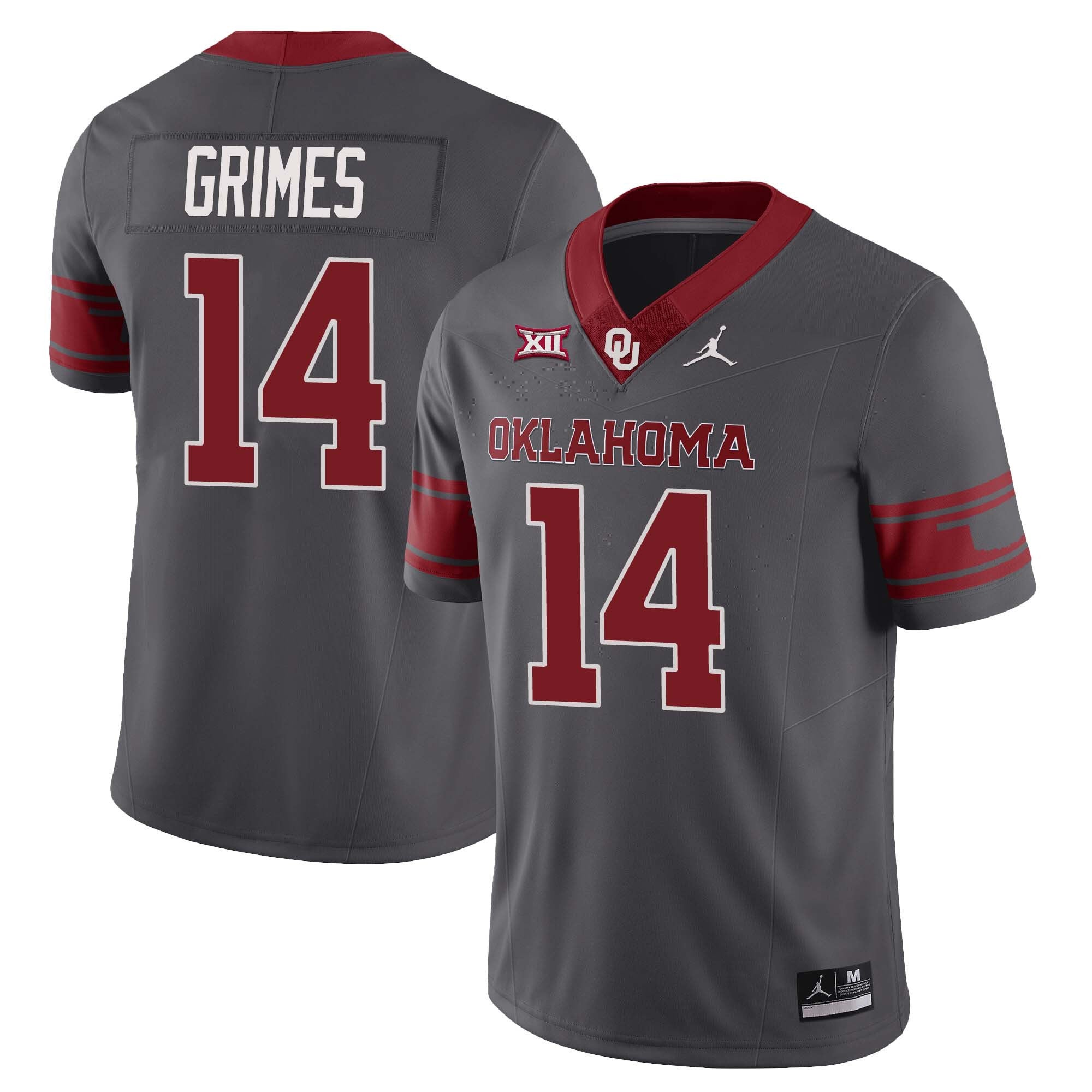 Men’s Oklahoma Sooners Football 2023 Collection Jersey – All Stitched