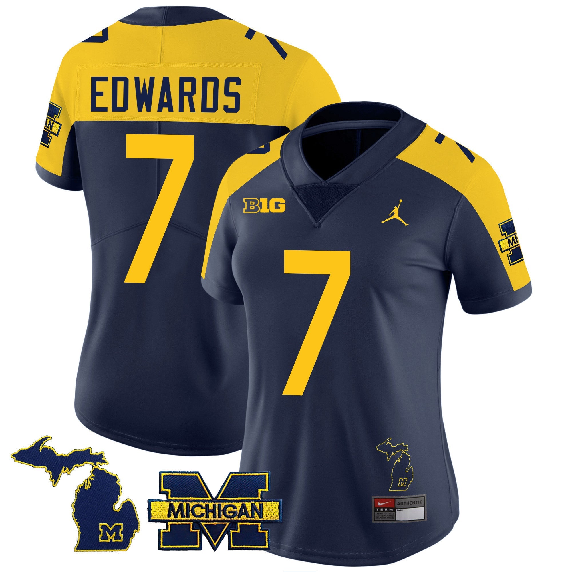 Women's Michigan Wolverines 2023 Special Jersey - All Stitched