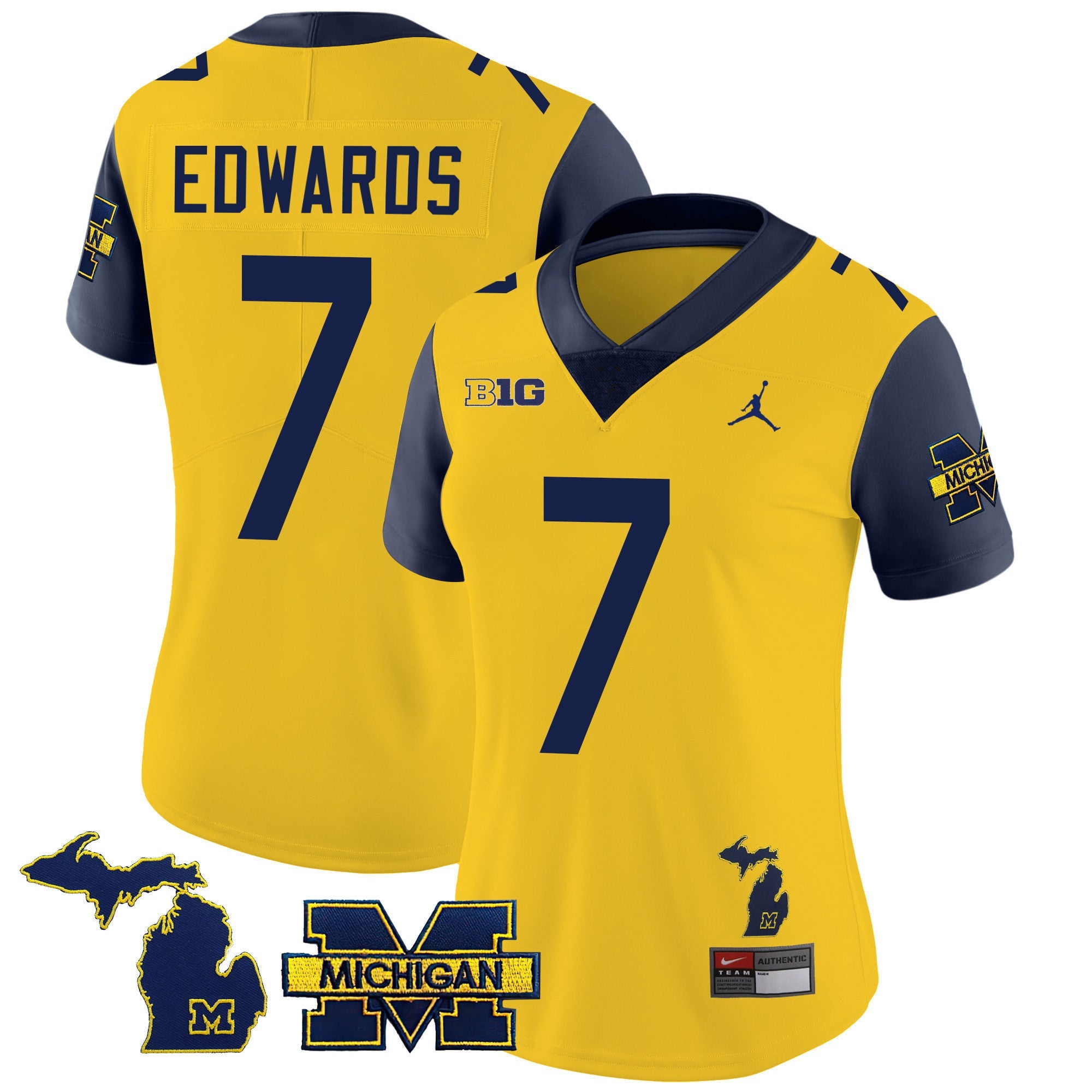 Women's Michigan Wolverines 2023 Special Jersey - All Stitched