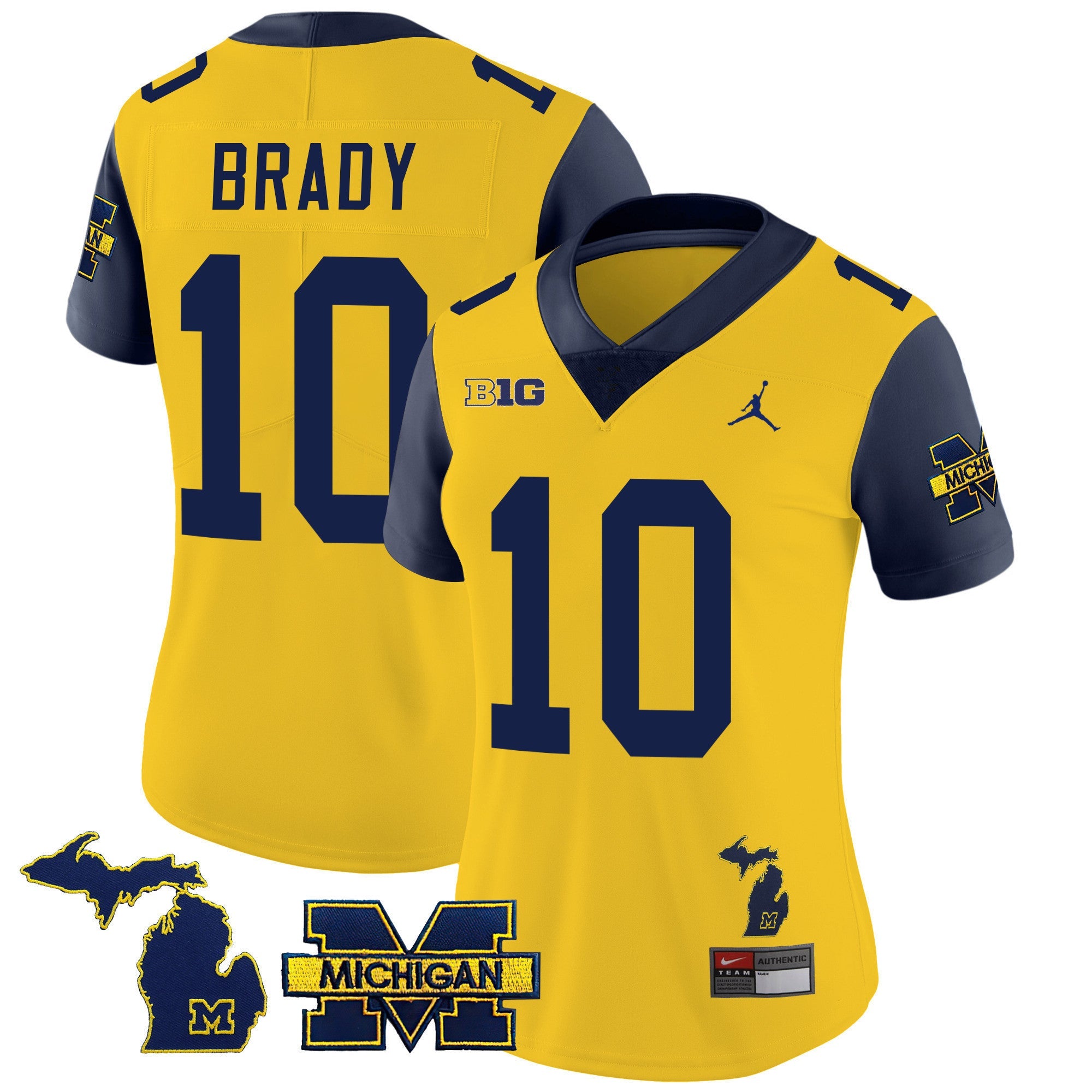 Women's Michigan Wolverines 2023 Special Jersey - All Stitched