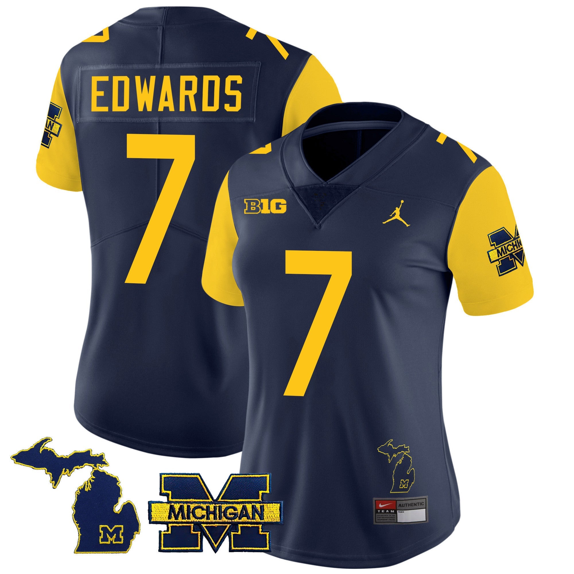 Women's Michigan Wolverines 2023 Special Jersey - All Stitched