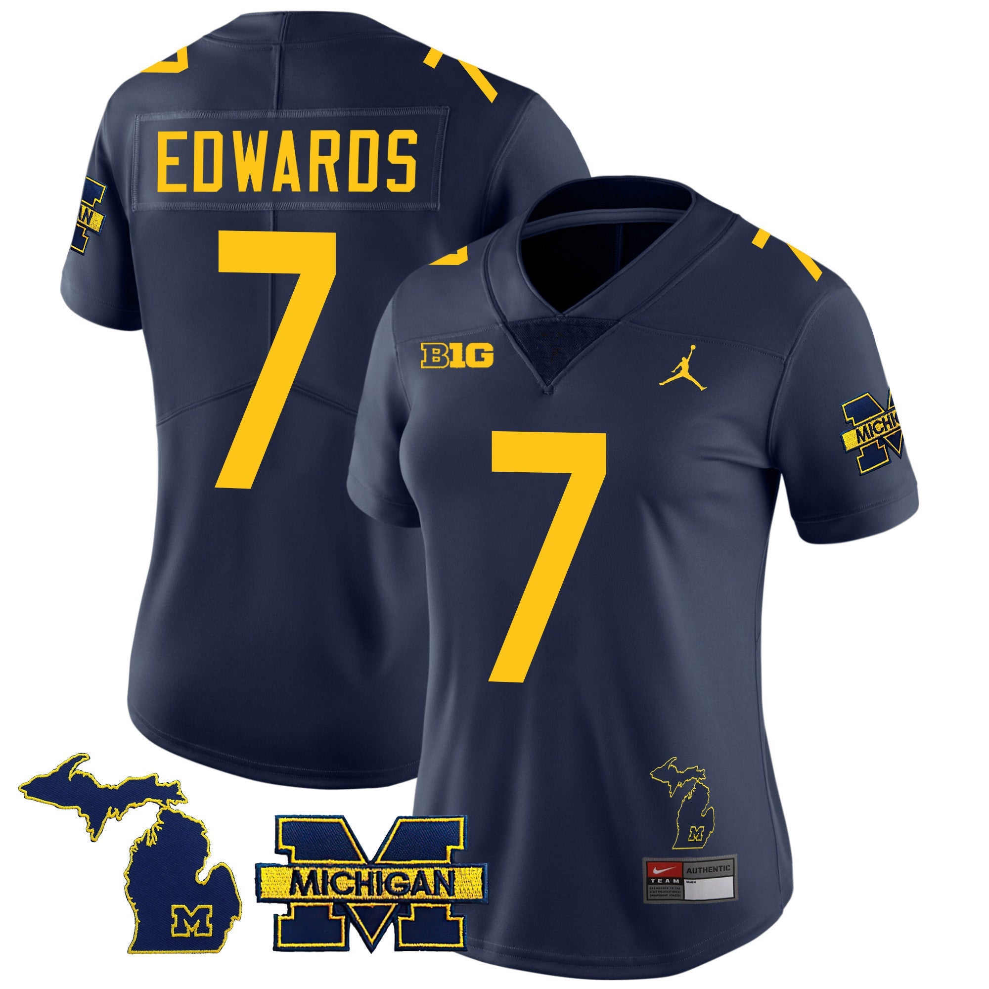 Women's Michigan Wolverines 2023 Special Jersey - All Stitched