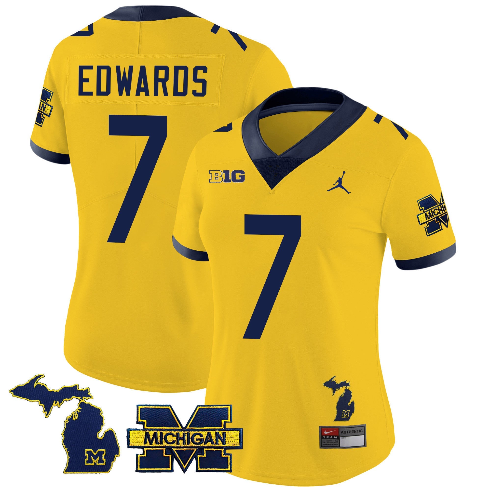 Women's Michigan Wolverines 2023 Special Jersey - All Stitched