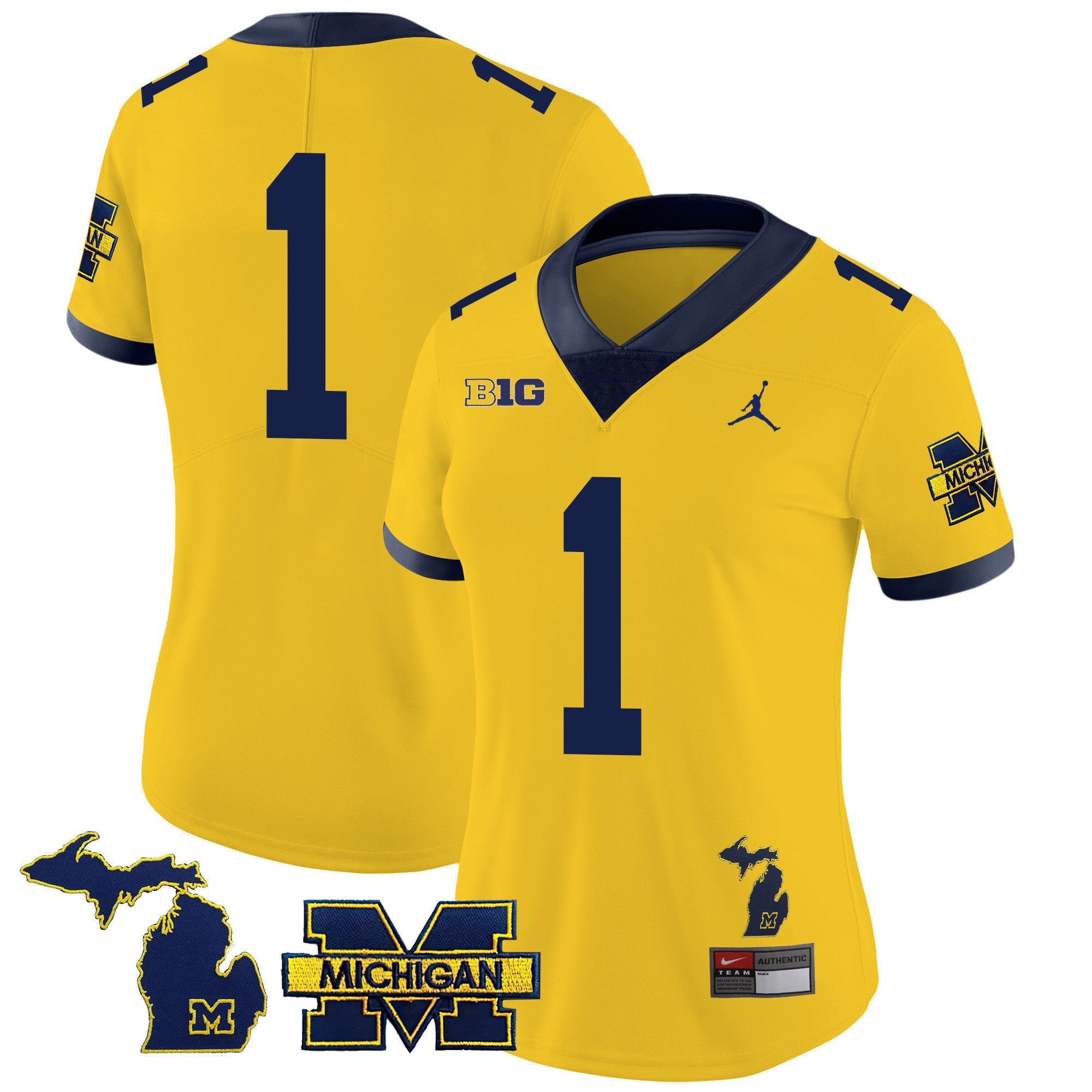 Women's Michigan Wolverines 2023 Special Jersey - All Stitched