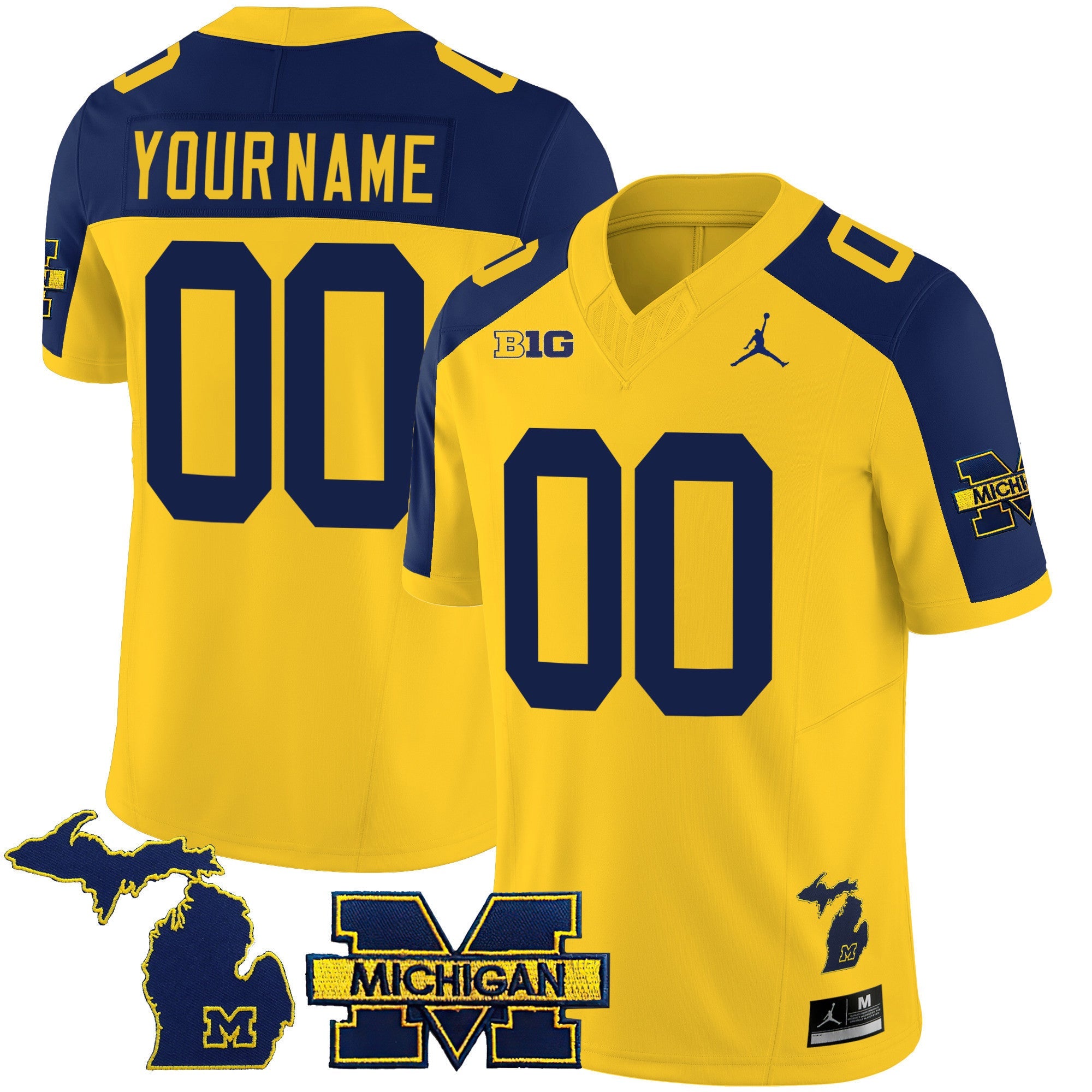 Michigan Wolverines 2024 Special Custom Jersey - All Stitched