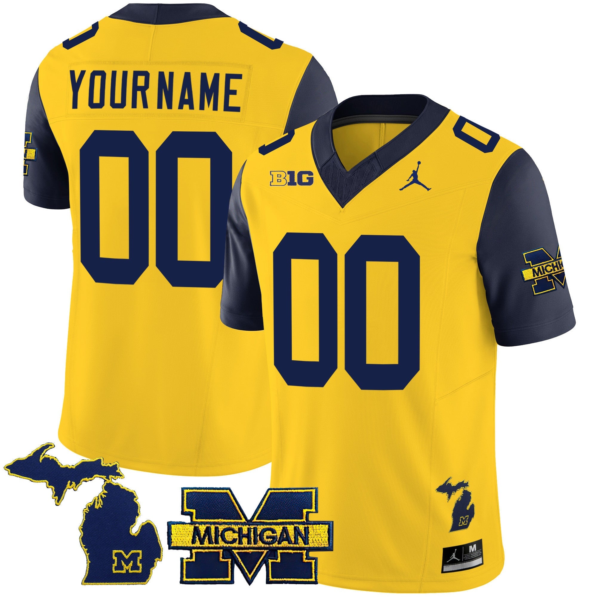 Michigan Wolverines 2024 Special Custom Jersey - All Stitched