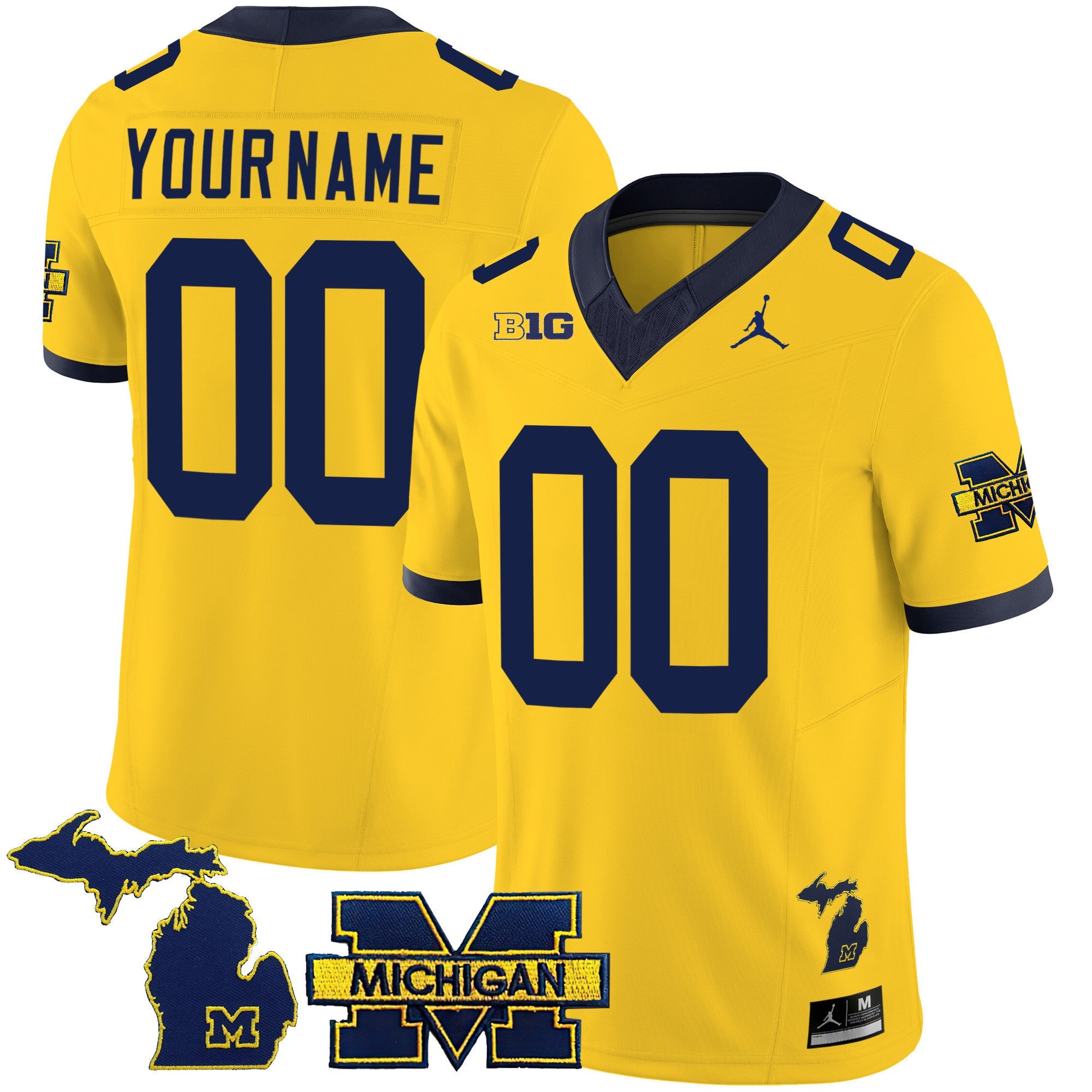 Michigan Wolverines 2024 Special Custom Jersey - All Stitched