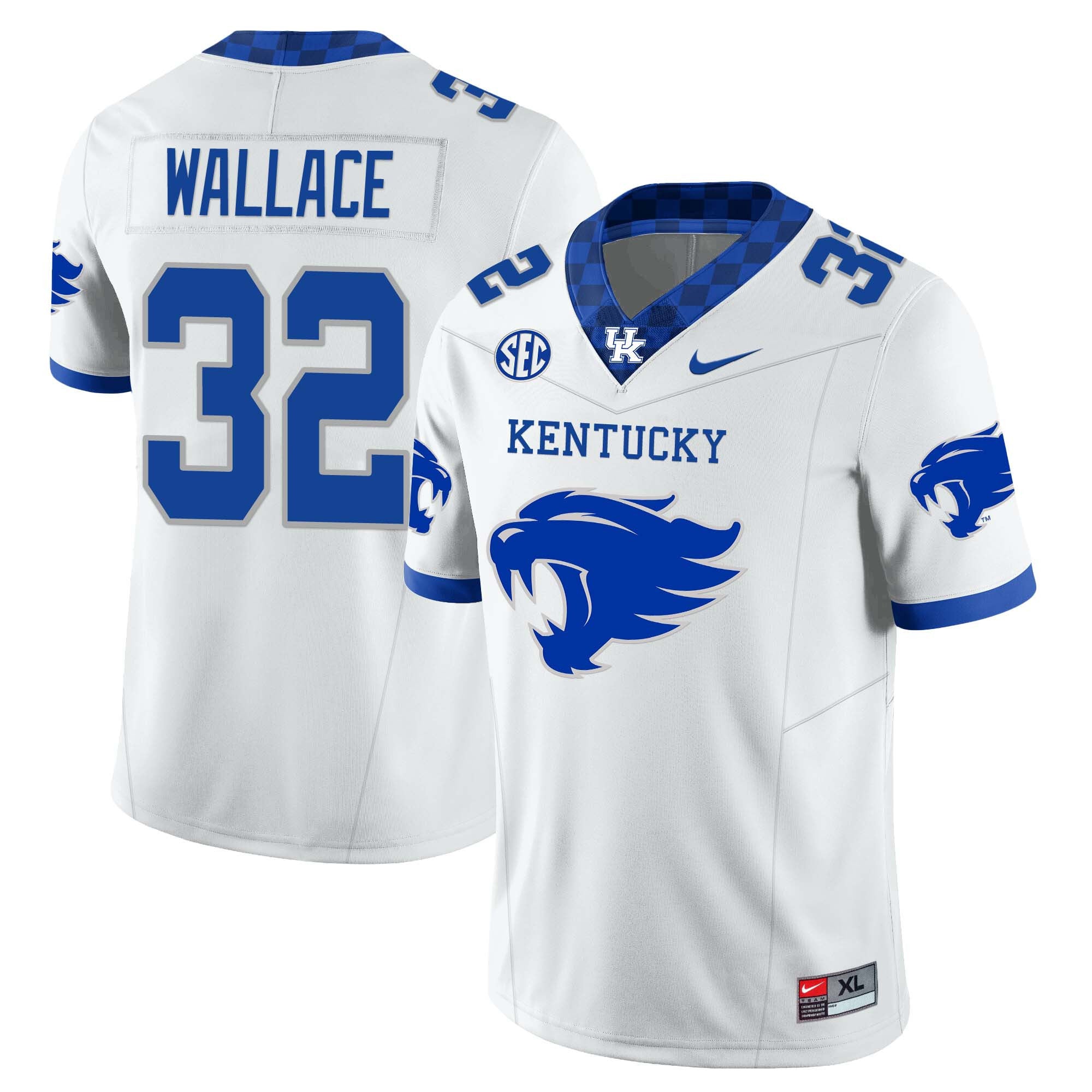Men?s Kentucky Wildcats Football Limited Jersey ? Wildcats Logo