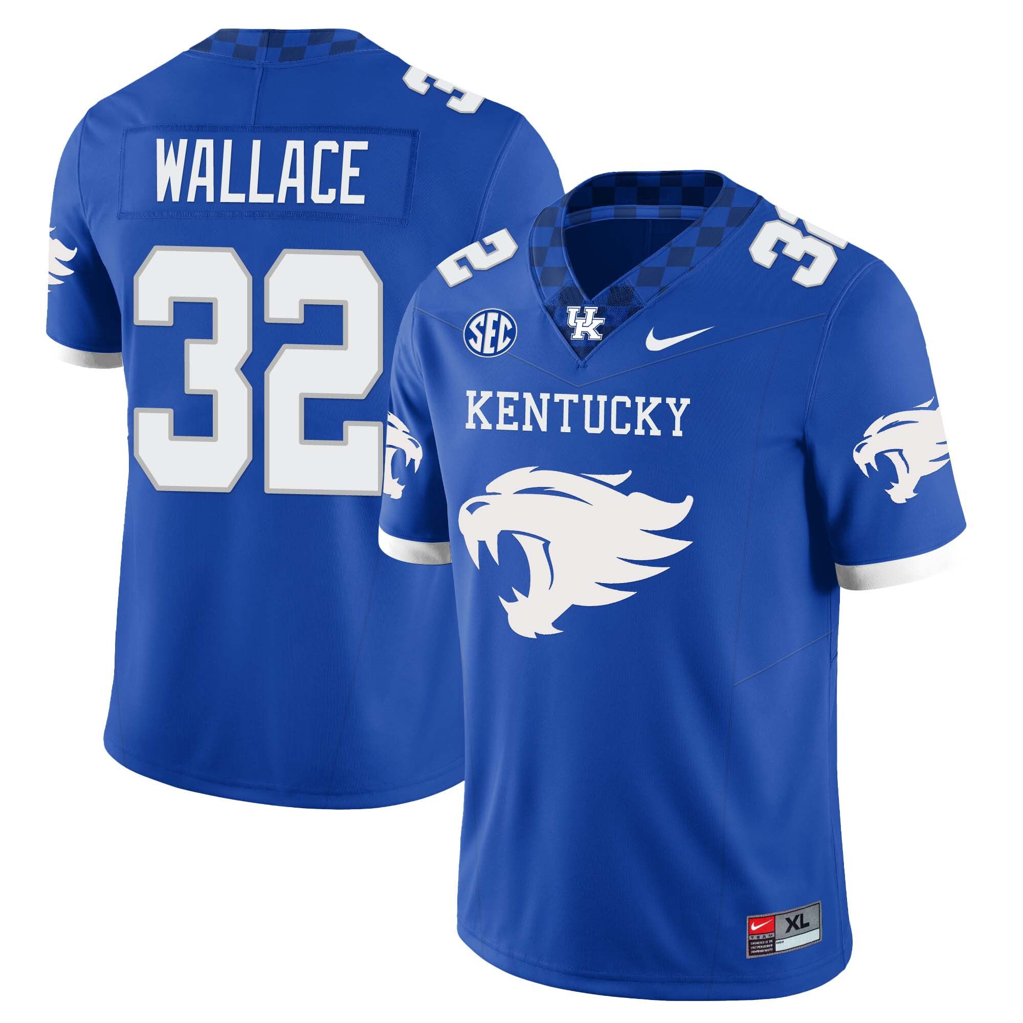 Men’s Kentucky Wildcats Football Limited Jersey – Wildcats Logo