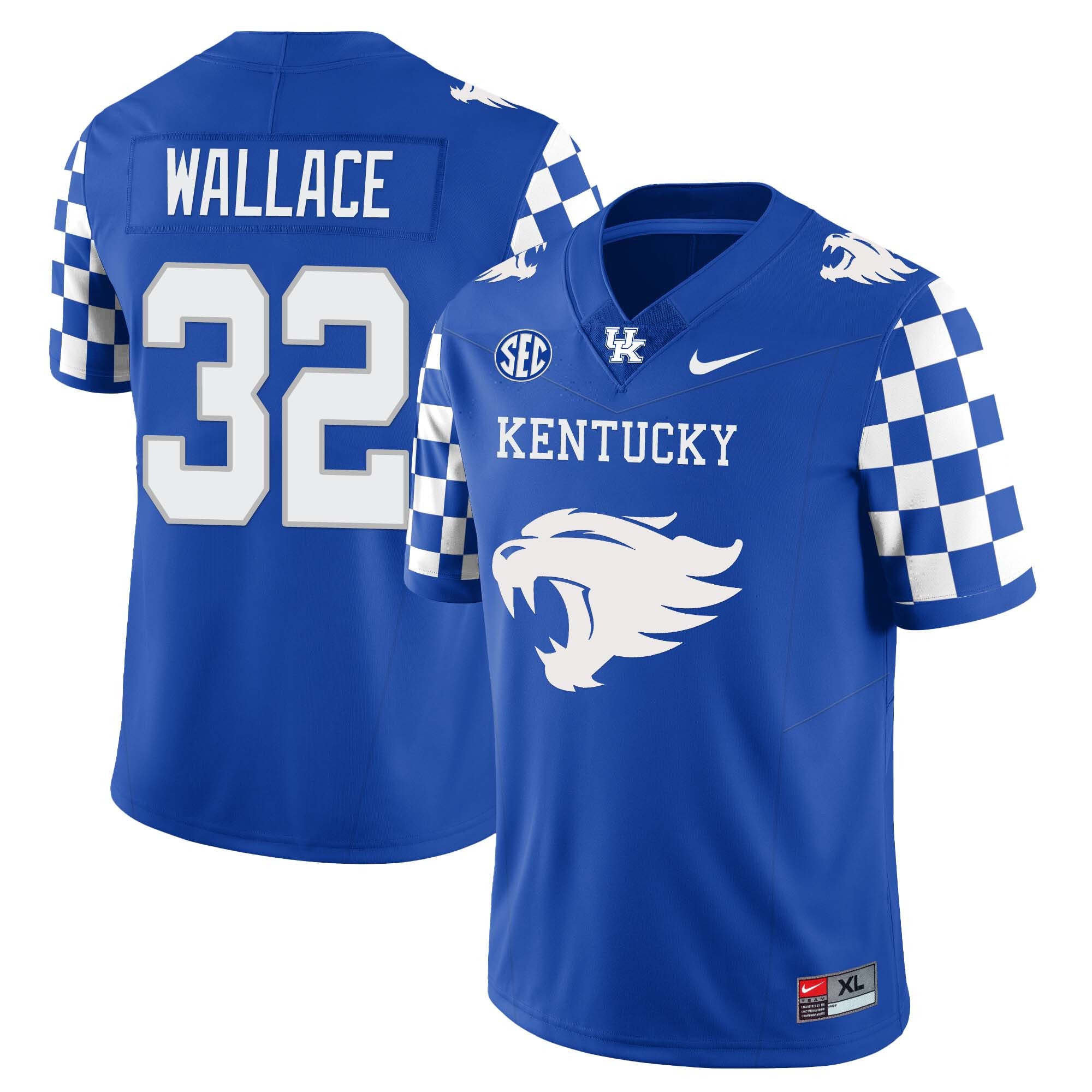 Men?s Kentucky Wildcats Football Limited Jersey ? Wildcats Logo