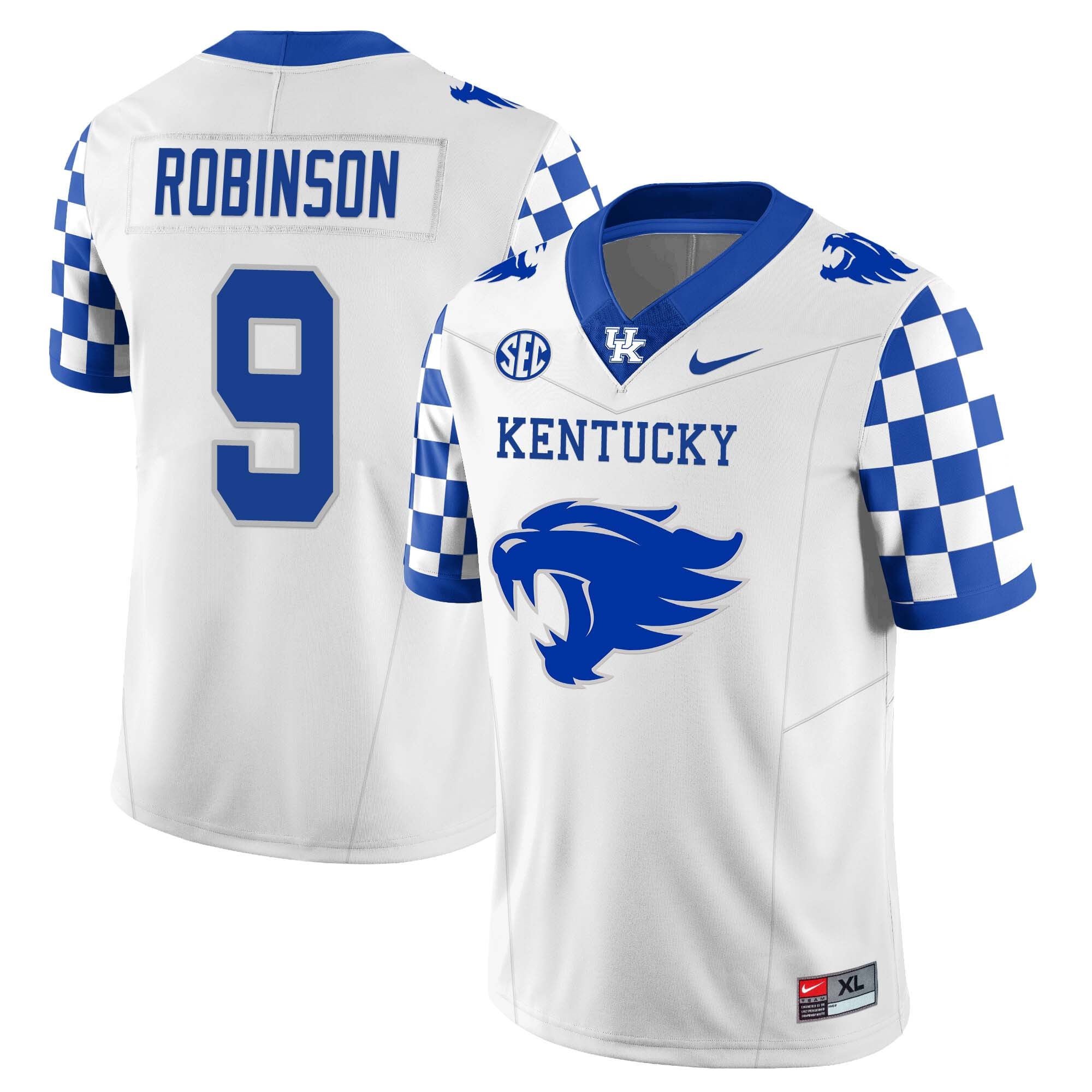 Men’s Kentucky Wildcats Football Limited Jersey – Wildcats Logo
