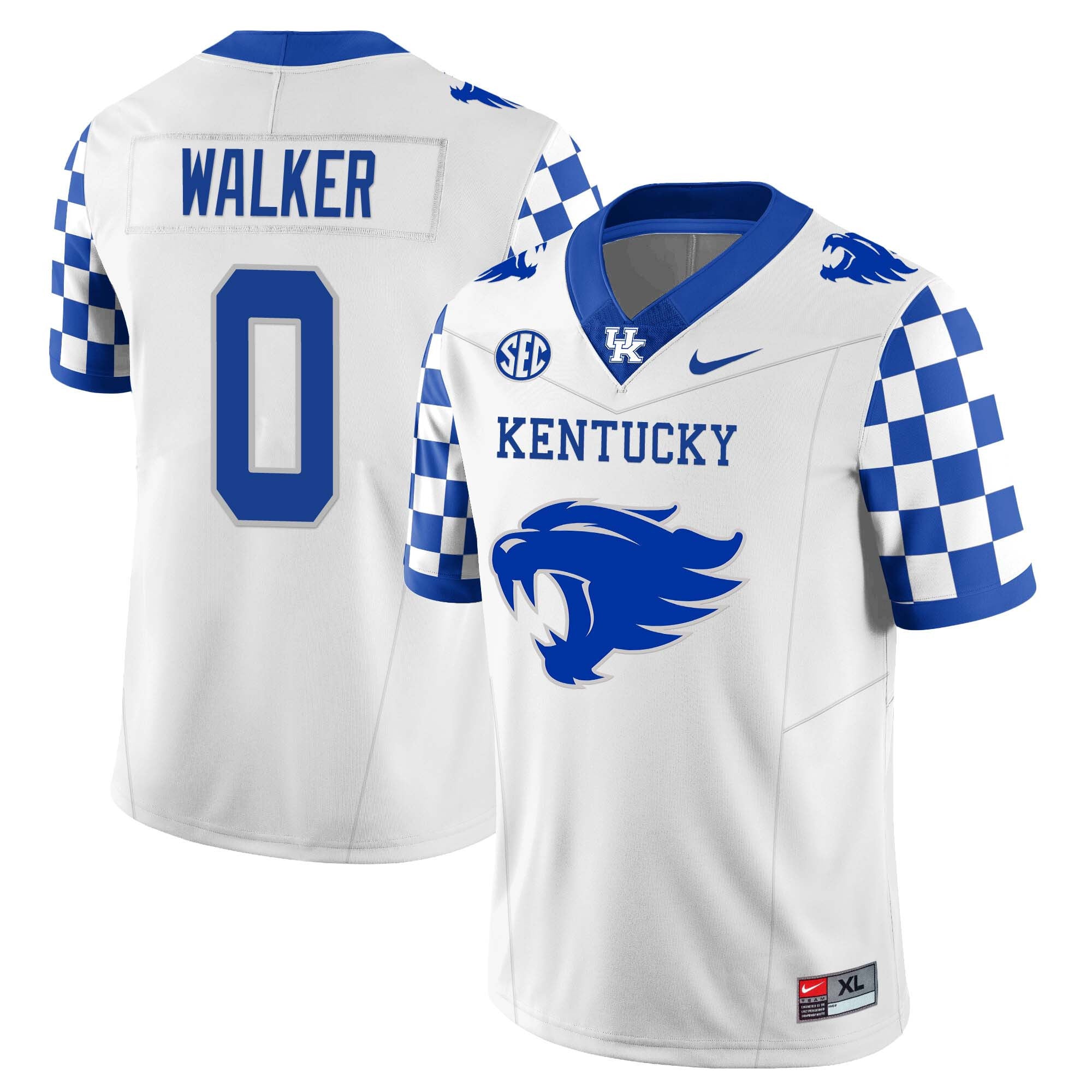 Men’s Kentucky Wildcats Football Limited Jersey – Wildcats Logo