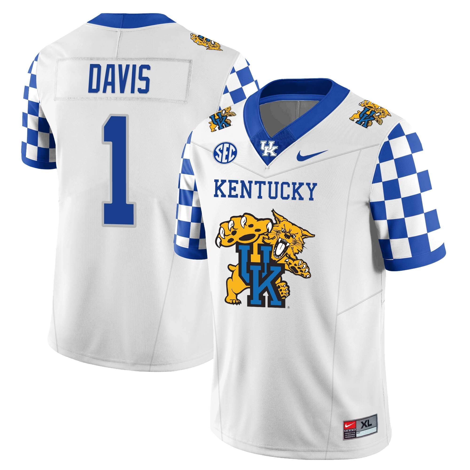 Men’s Kentucky Wildcats Football Limited Uniform – Wildcats Logo