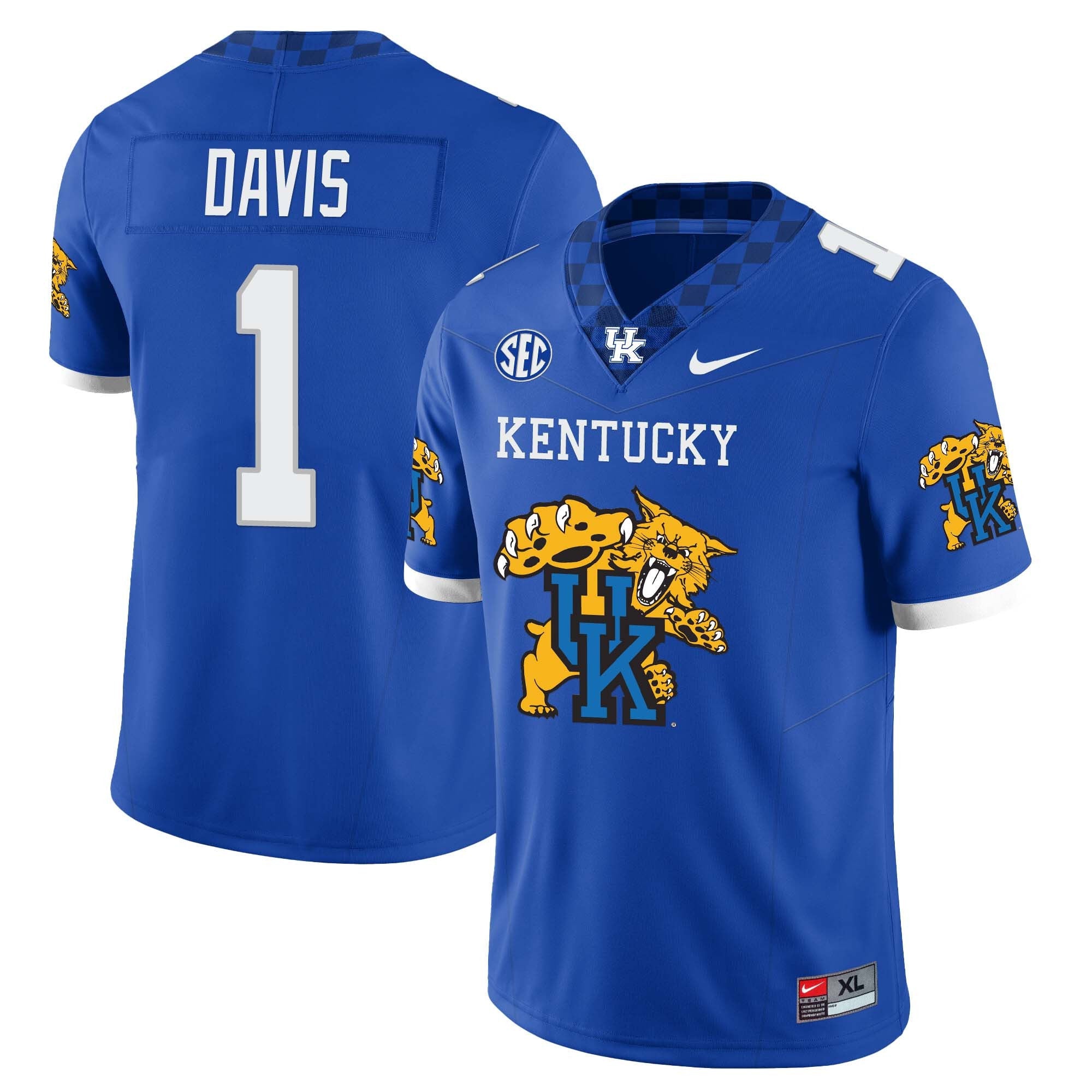 Men’s Kentucky Wildcats Football Limited Uniform – Wildcats Logo