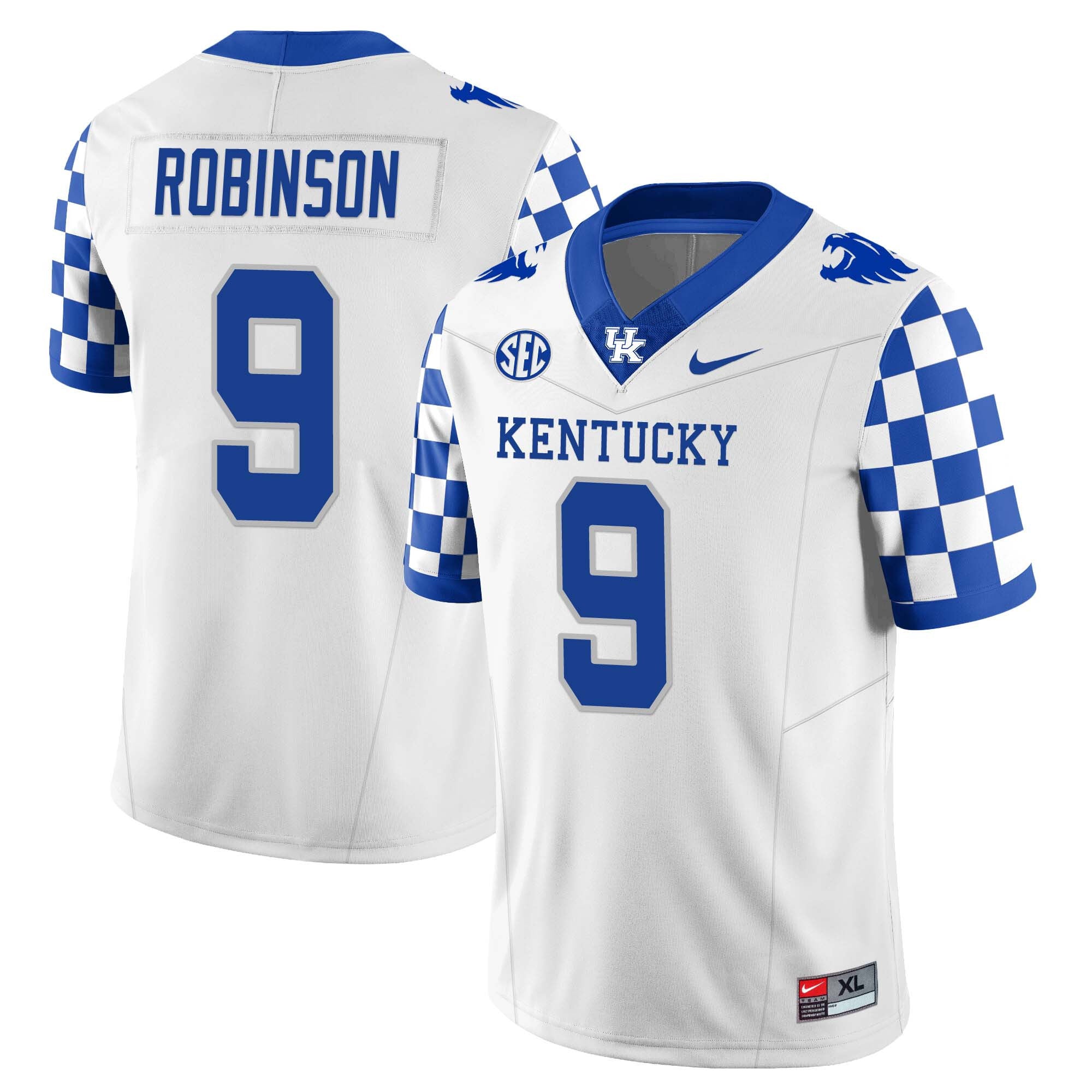 Men’s Kentucky Wildcats Football Jersey – All Stitched