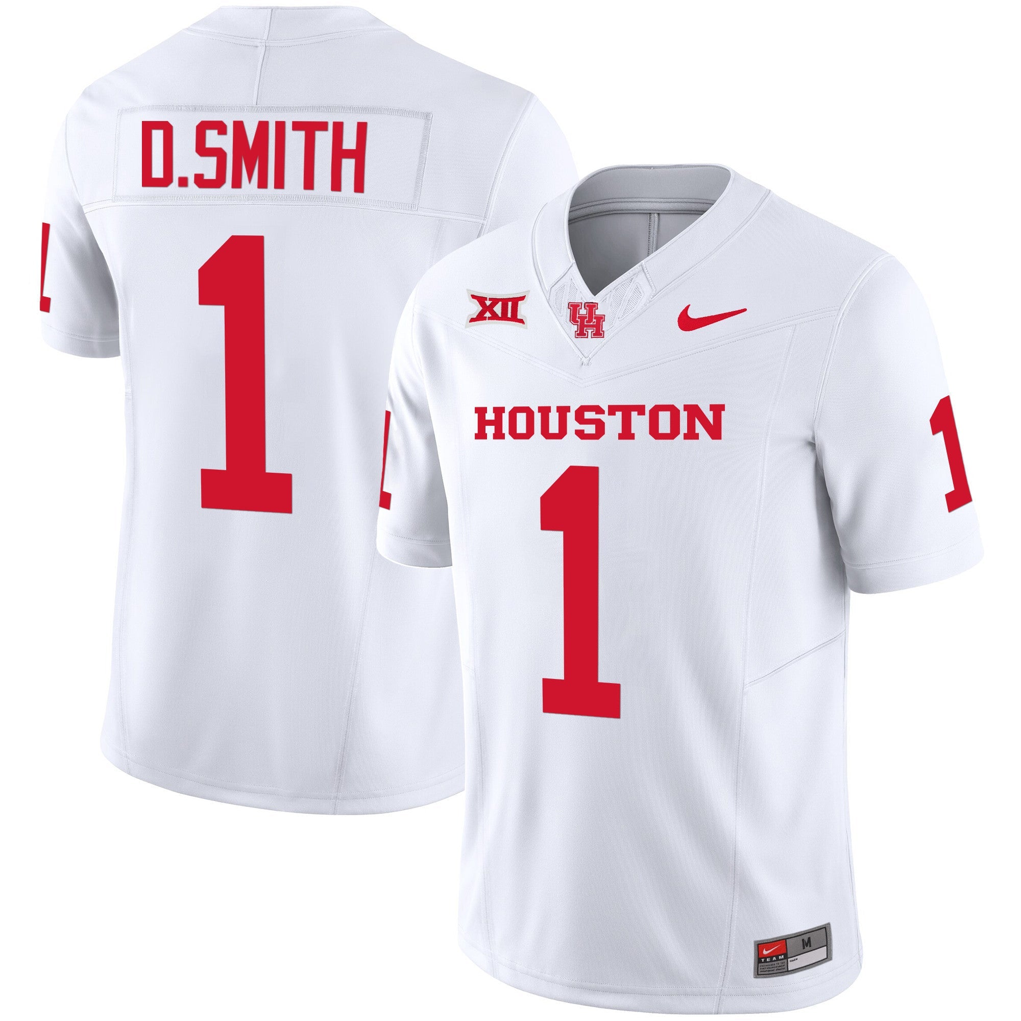 Men's Houston Cougars Oilers Inspired Vapor Jersey V4 - All Stitched