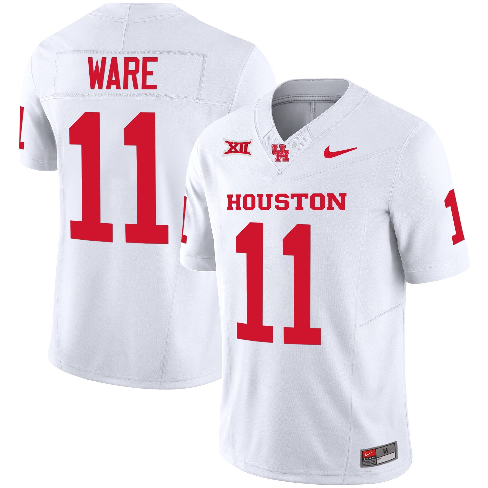Men's Houston Cougars Oilers Inspired Vapor Jersey V4 - All Stitched
