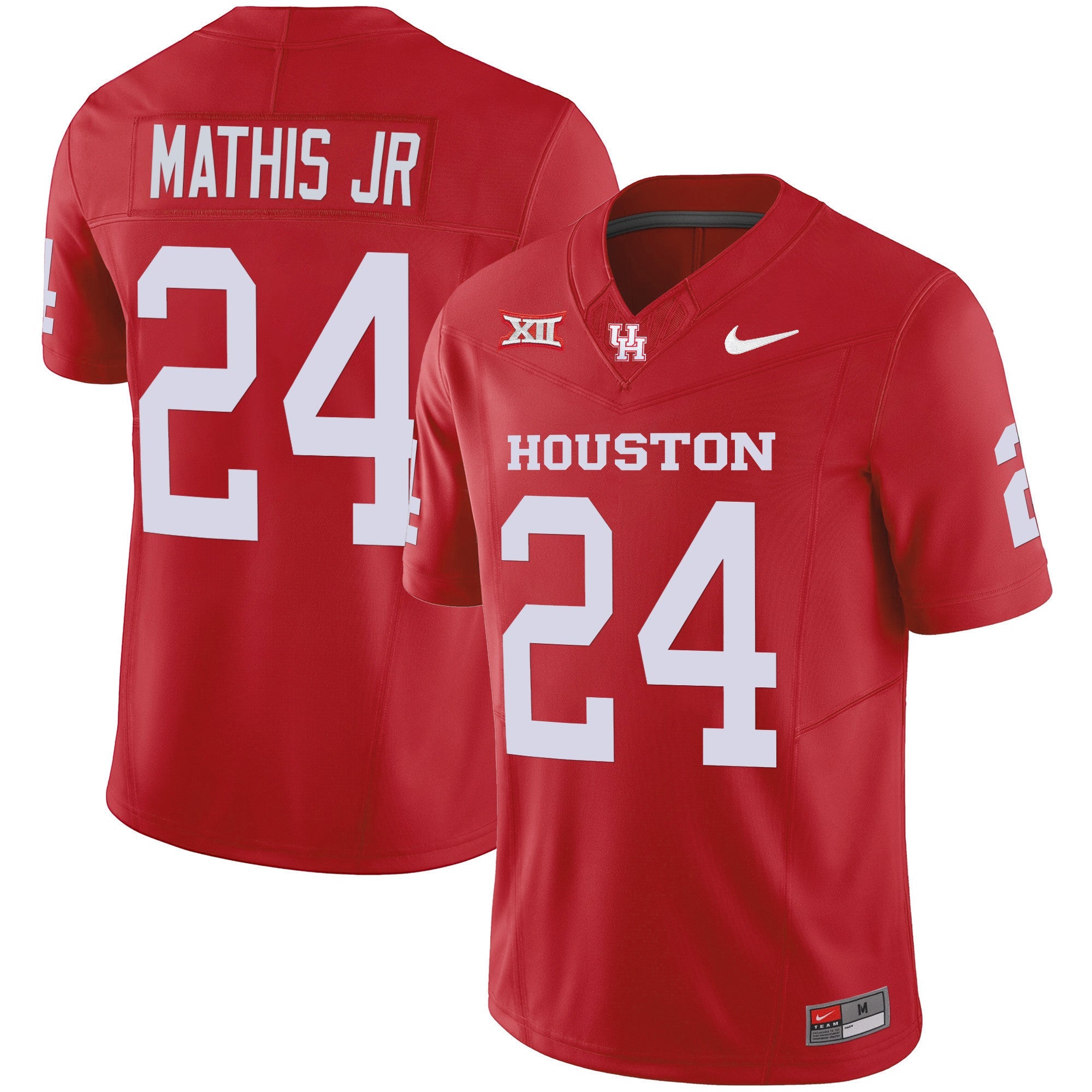 Men's Houston Cougars Oilers Inspired Vapor Jersey V4 - All Stitched