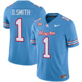 Men's Houston Cougars 2023 Oilers Inspired Vapor Jersey - All Stitched