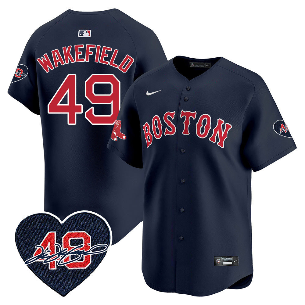 Red Sox Tim Wakefield Memorial Jersey ? All Stitched