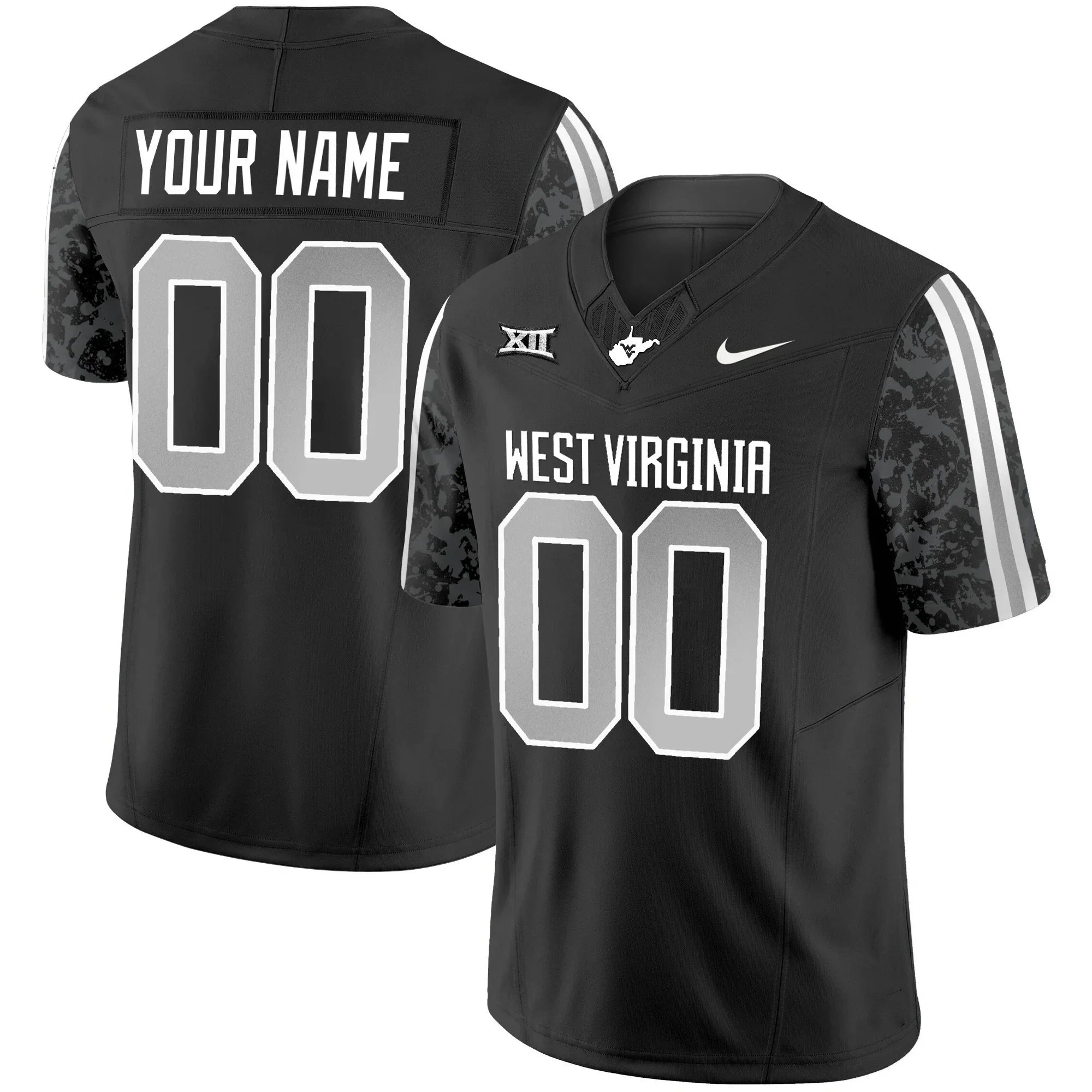 West Virginia Mountaineers 2024 Vapor Limited Custom Jersey - All Stitched