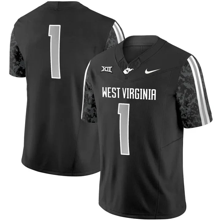 West Virginia Mountaineers 2024 Vapor Limited Jersey - All Stitched
