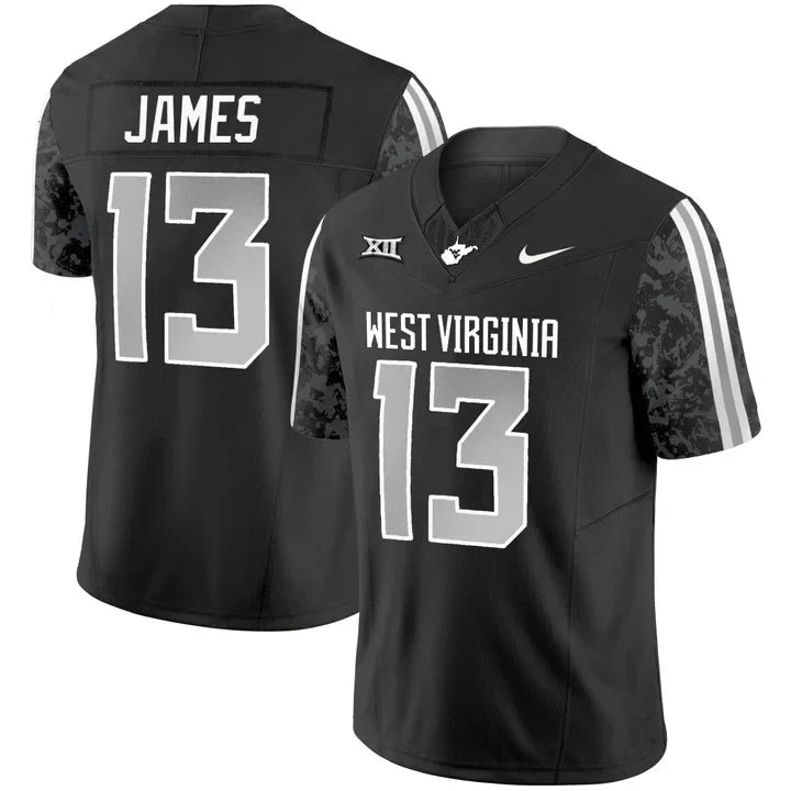 West Virginia Mountaineers 2024 Vapor Limited Jersey - All Stitched