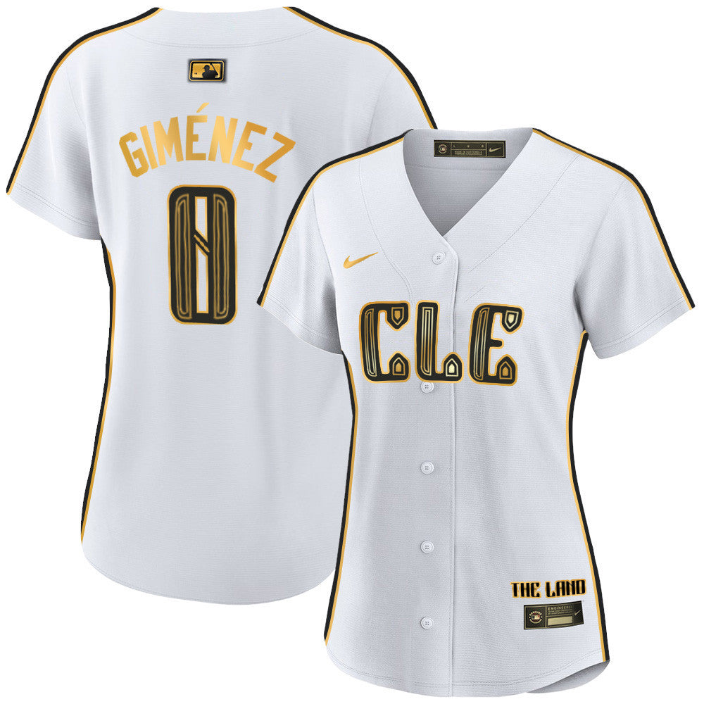 Women Cleveland Guardians Navy 2024 City Connect Limited Jersey TLA - Stitched