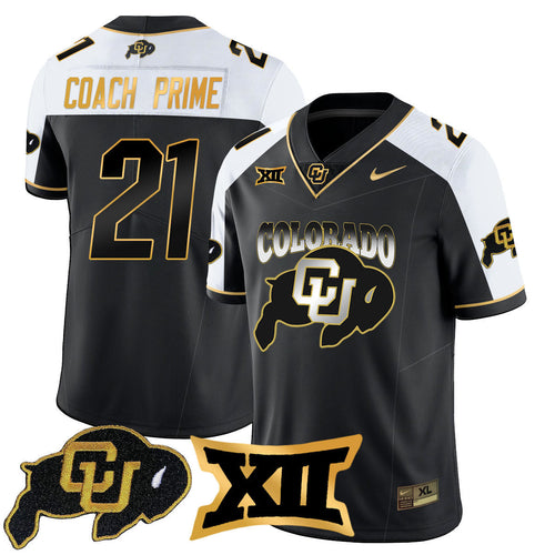 Colorado Buffaloes 2024 Vapor Limited Gold Jersey N2 - All Stitched
