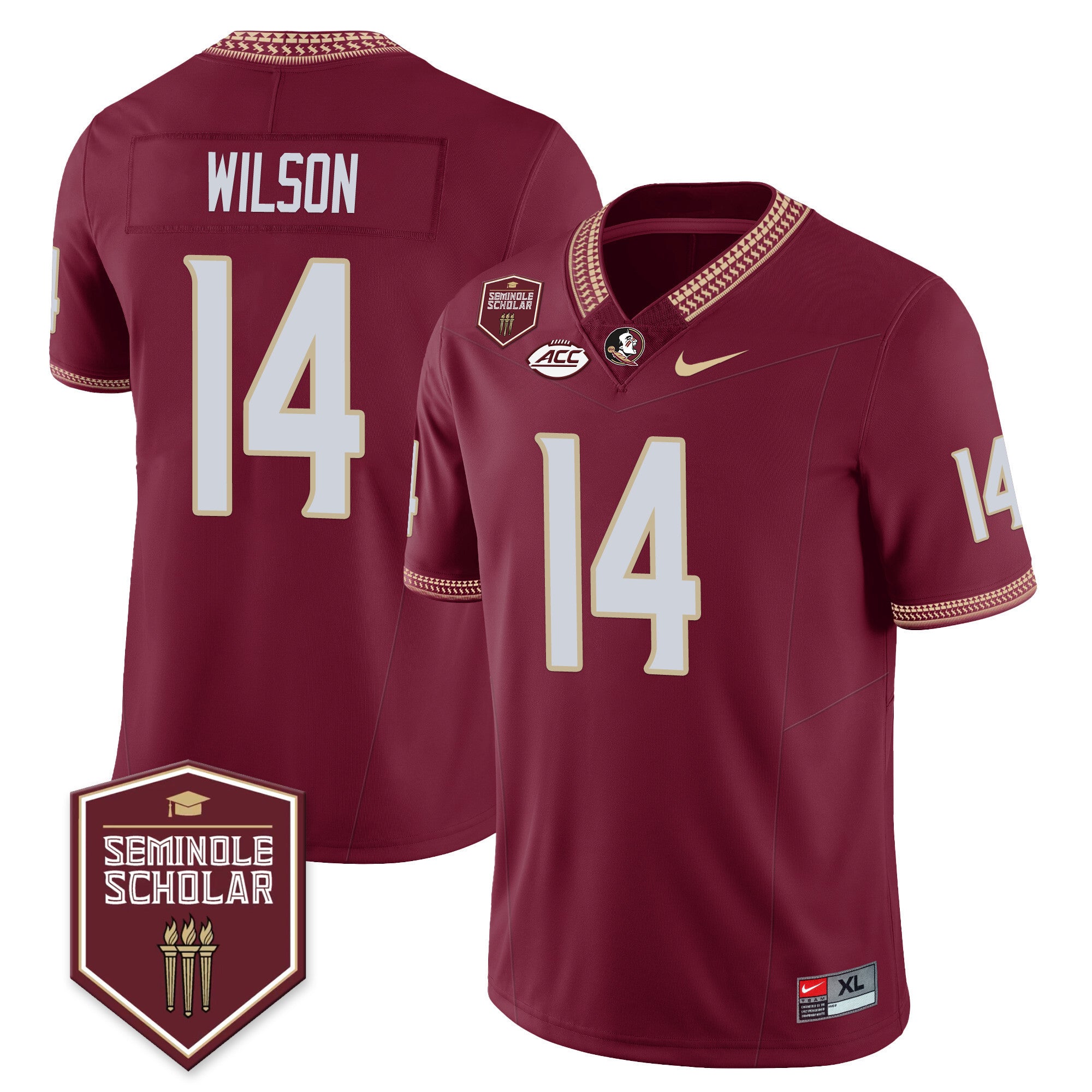 Youth?s Florida State Seminoles Football Vapor Jersey ? All Stitched