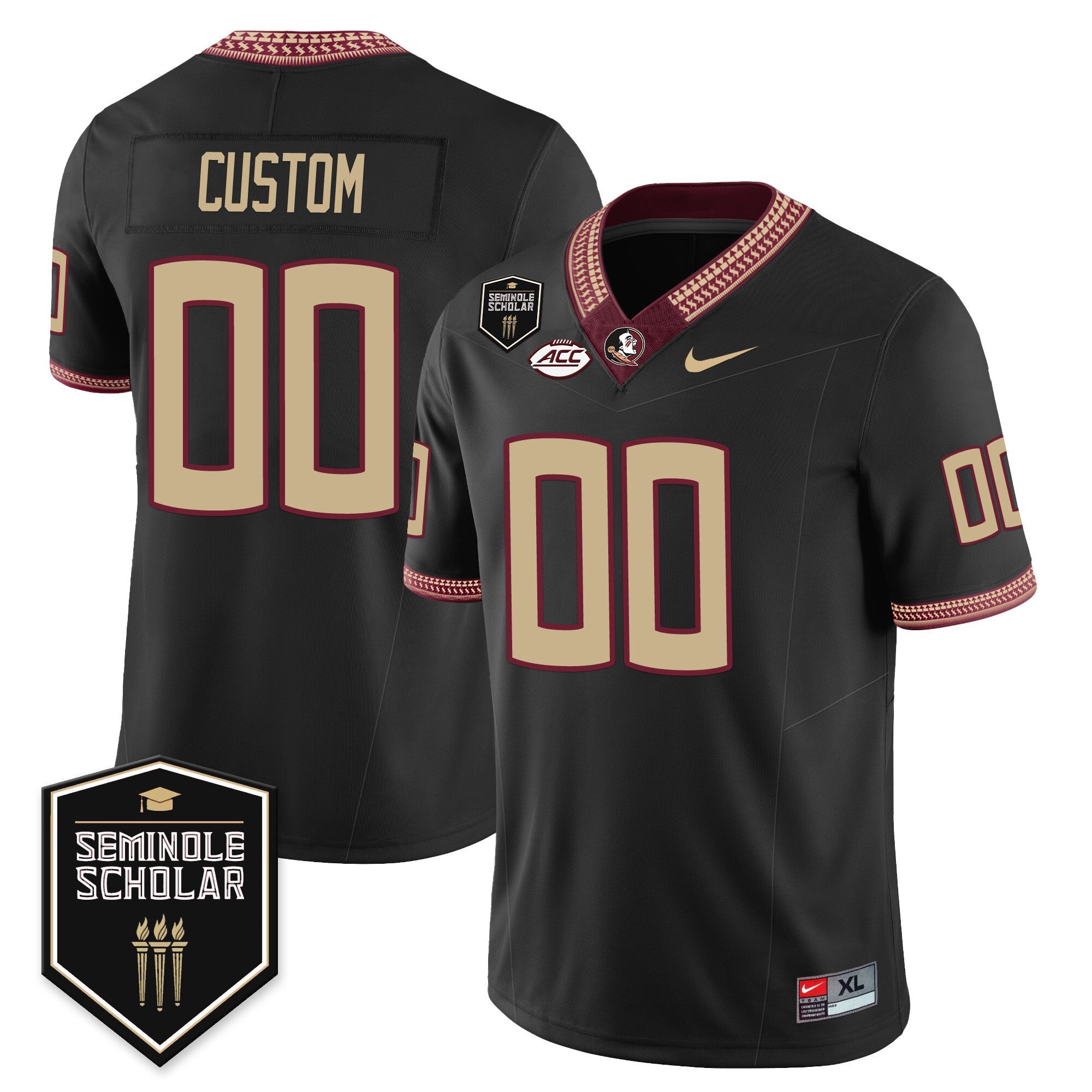 Youth?s Florida State Seminoles Football Vapor Jersey ? All Stitched
