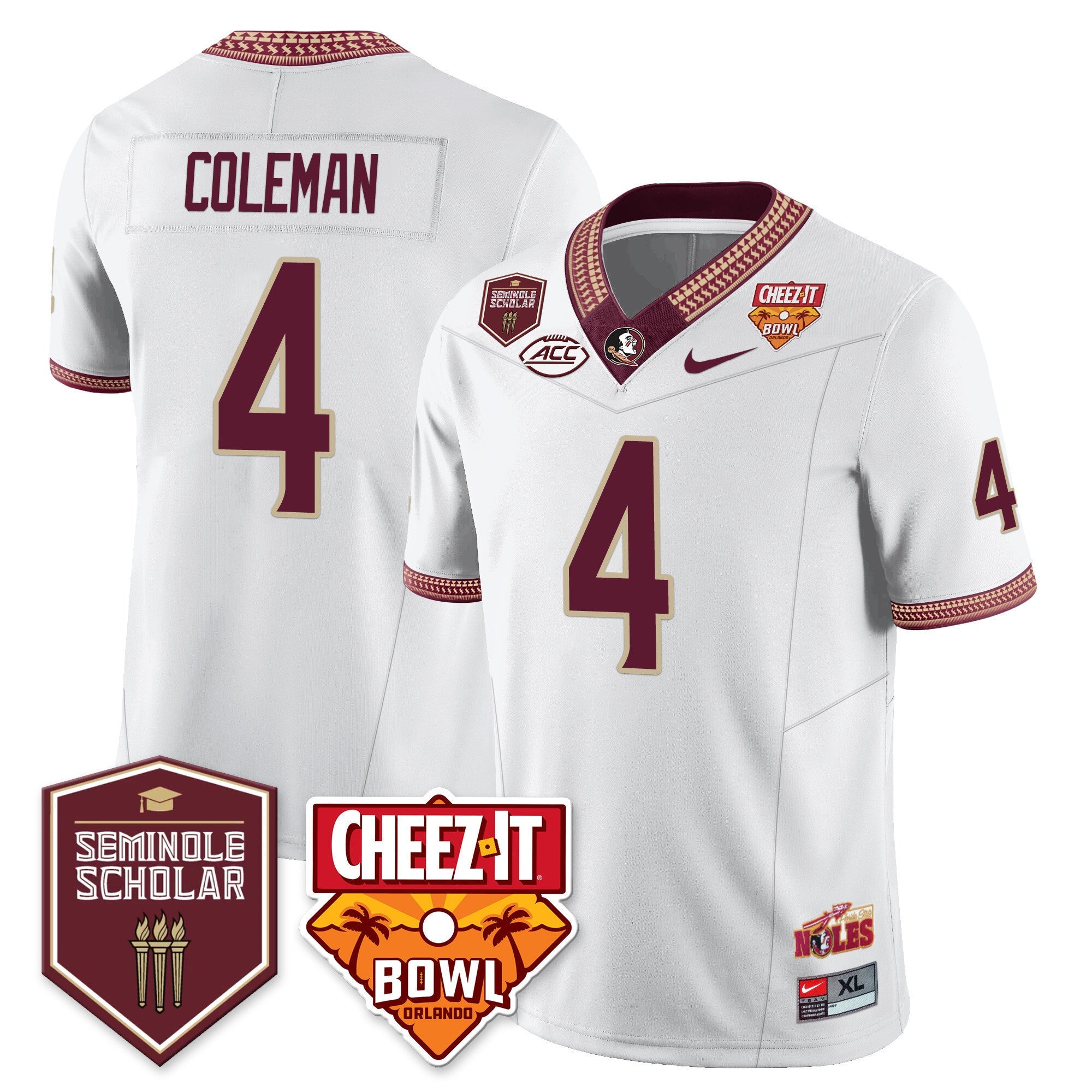 Youth?s Florida State Seminoles Football Vapor Jersey ? All Stitched