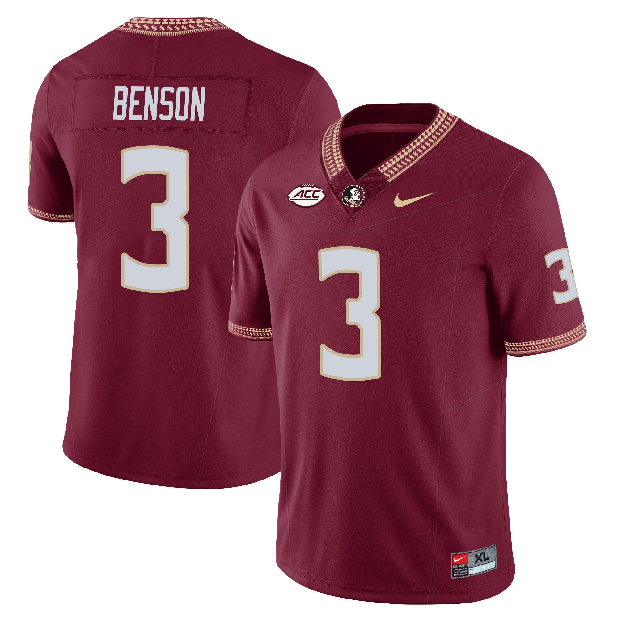 Men?s Florida State Seminoles Football Vapor Jersey ? All Stitched