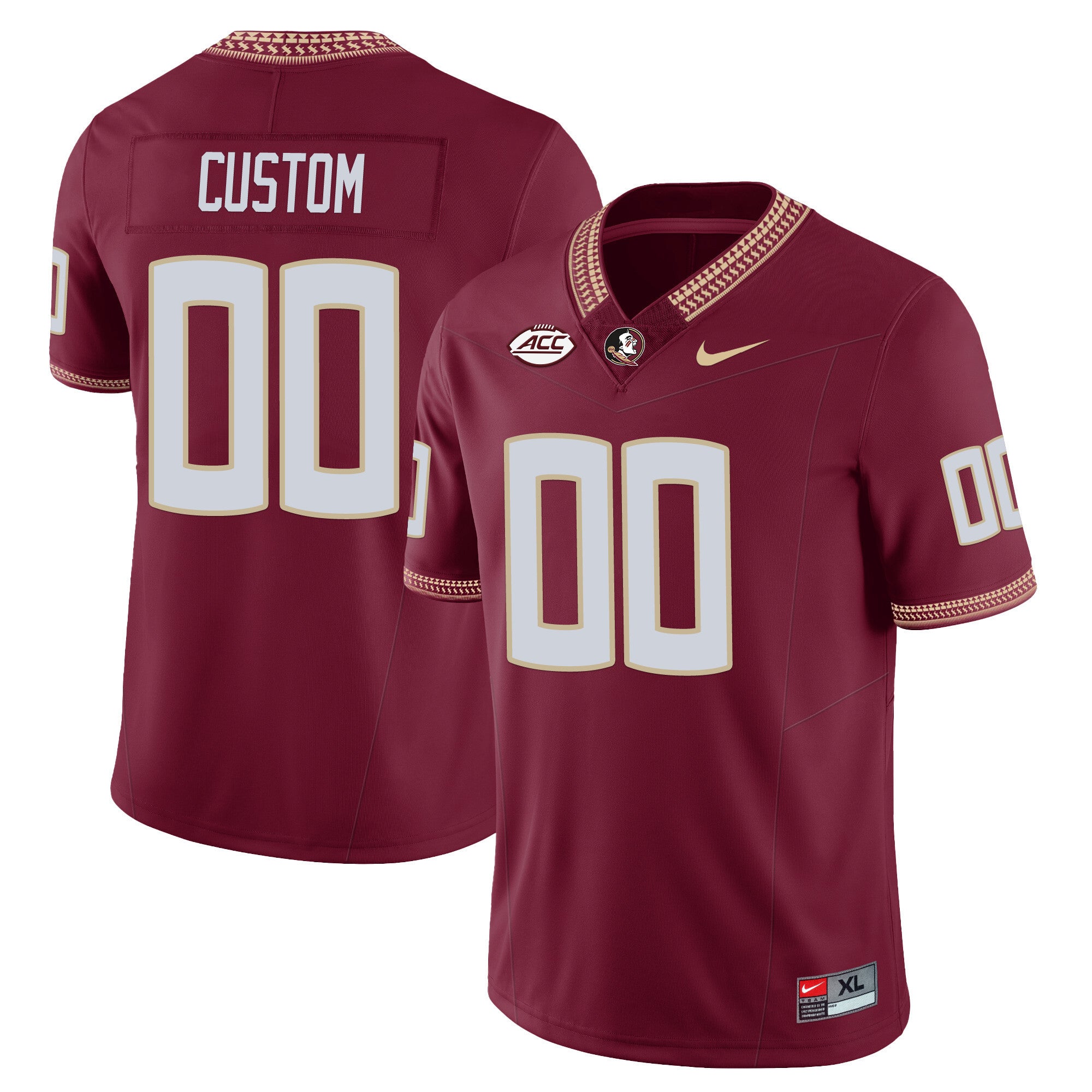 Men?s Florida State Seminoles Football Vapor Jersey ? All Stitched