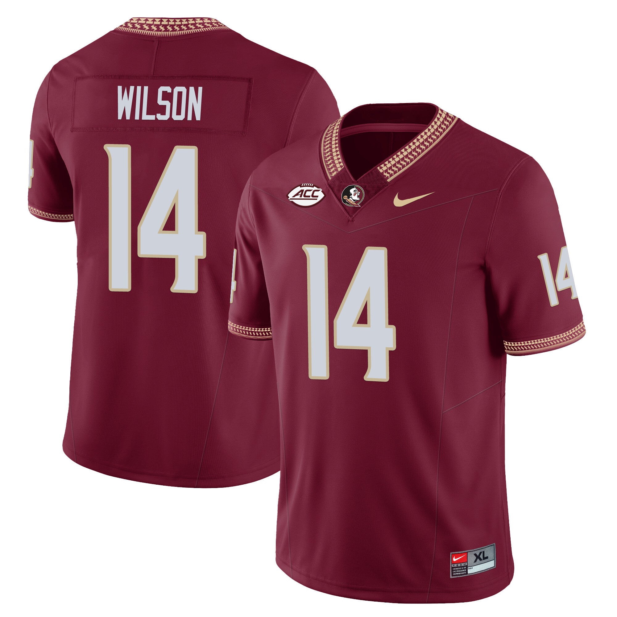 Men?s Florida State Seminoles Football Vapor Jersey ? All Stitched