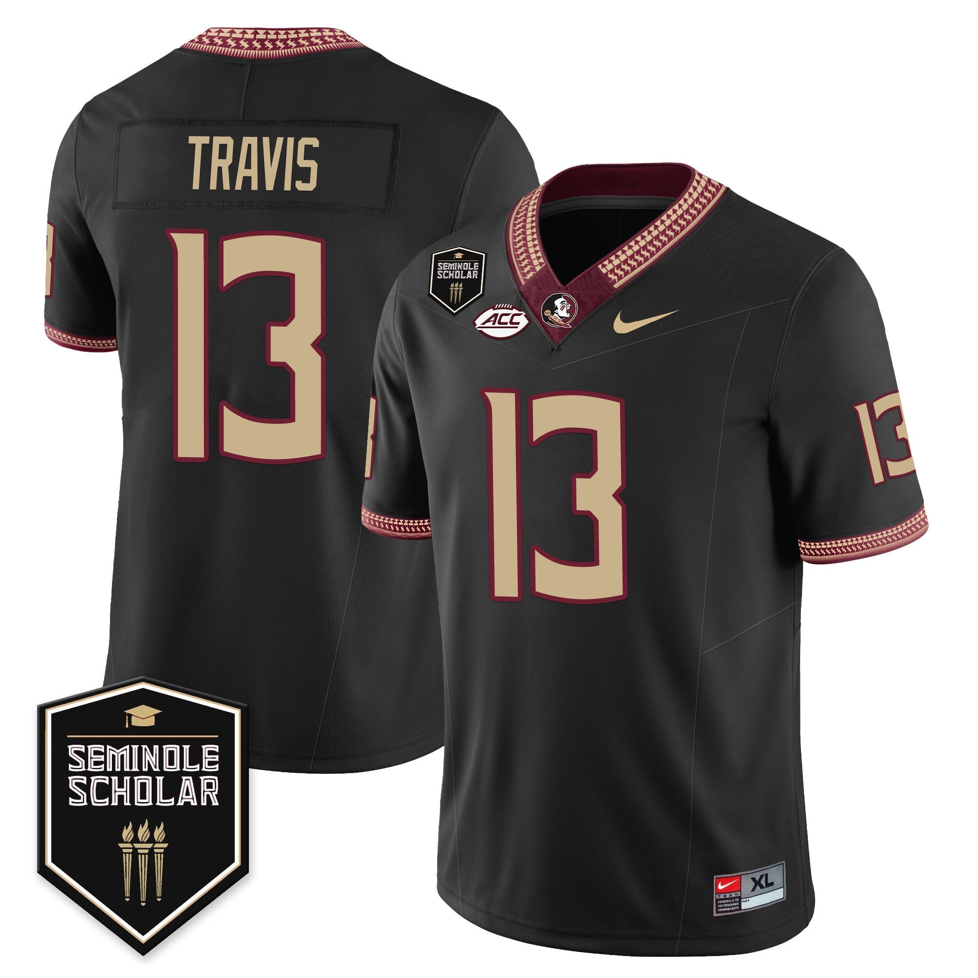 Men?s Florida State Seminoles Football Vapor Jersey ? All Stitched