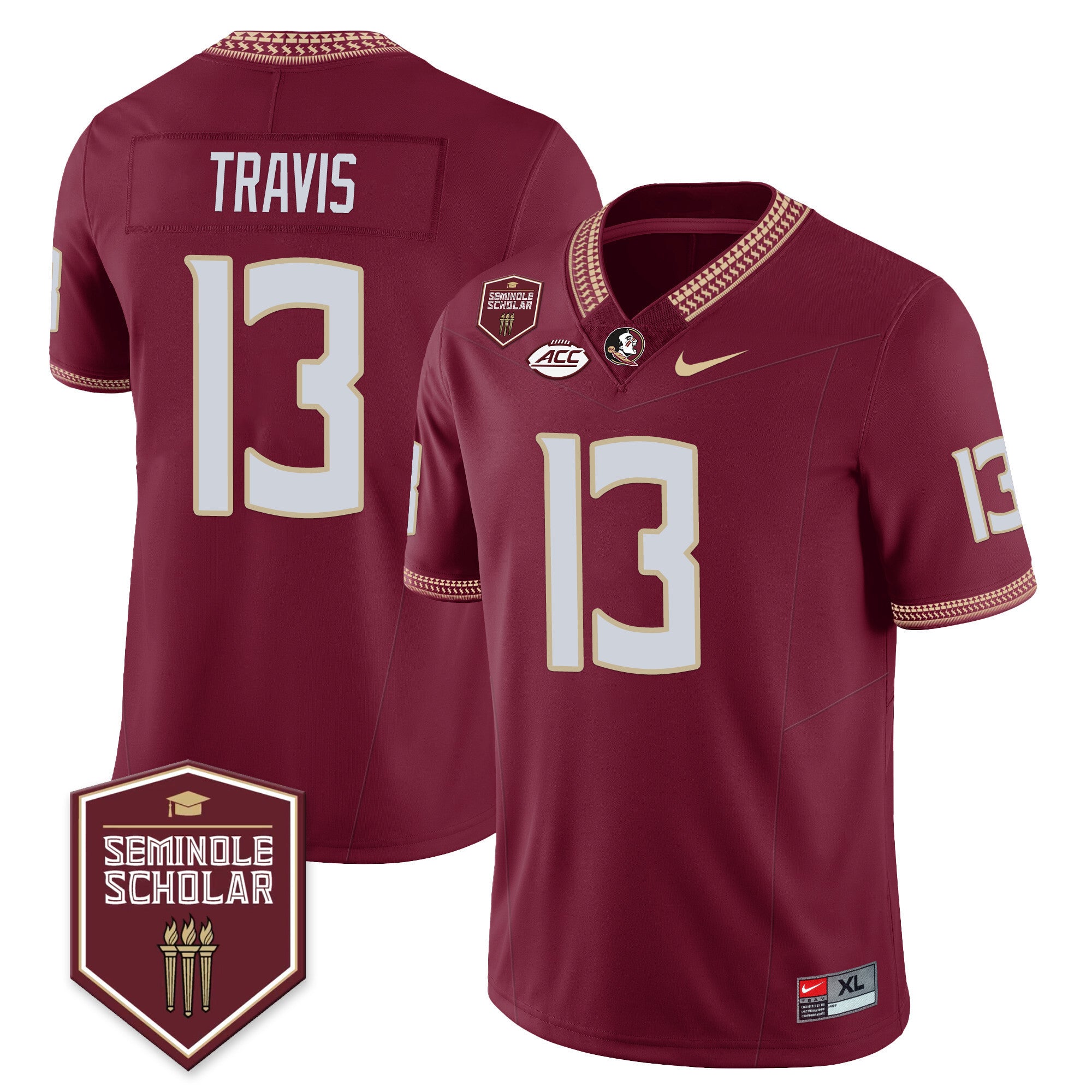 Men?s Florida State Seminoles Football Vapor Jersey ? All Stitched