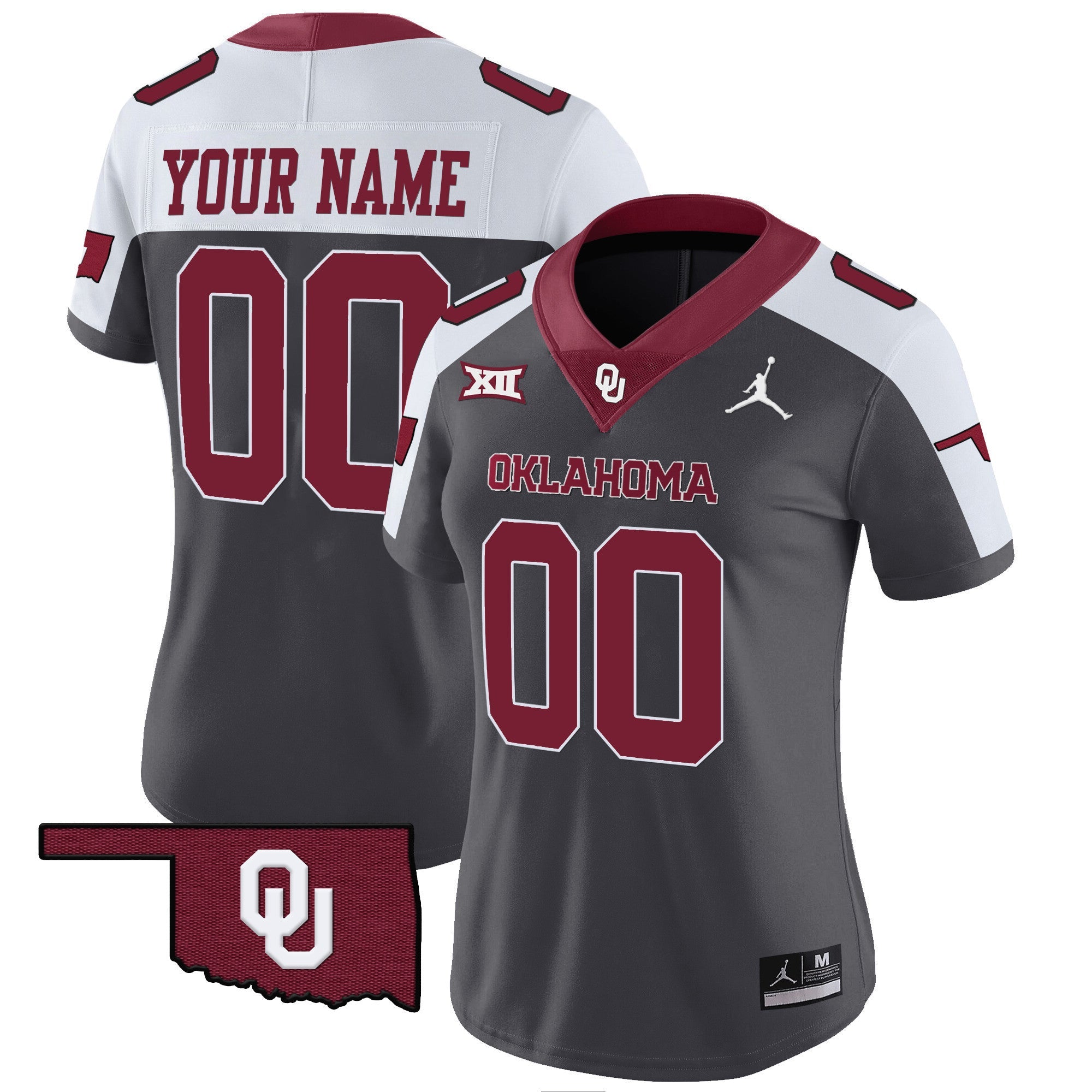 Oklahoma Sooners Vapor Limited Custom Jersey - All Stitched
