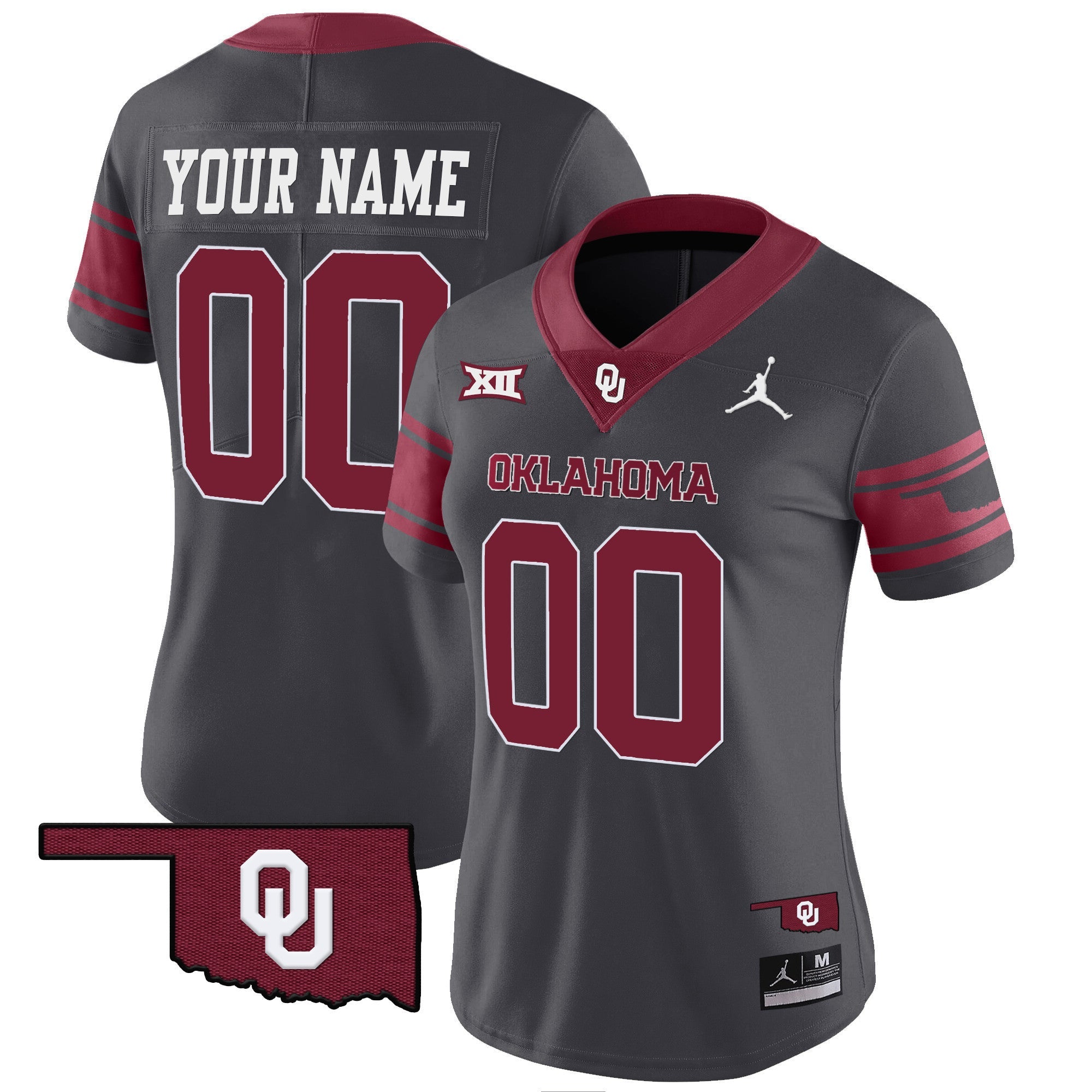 Oklahoma Sooners Vapor Limited Custom Jersey - All Stitched