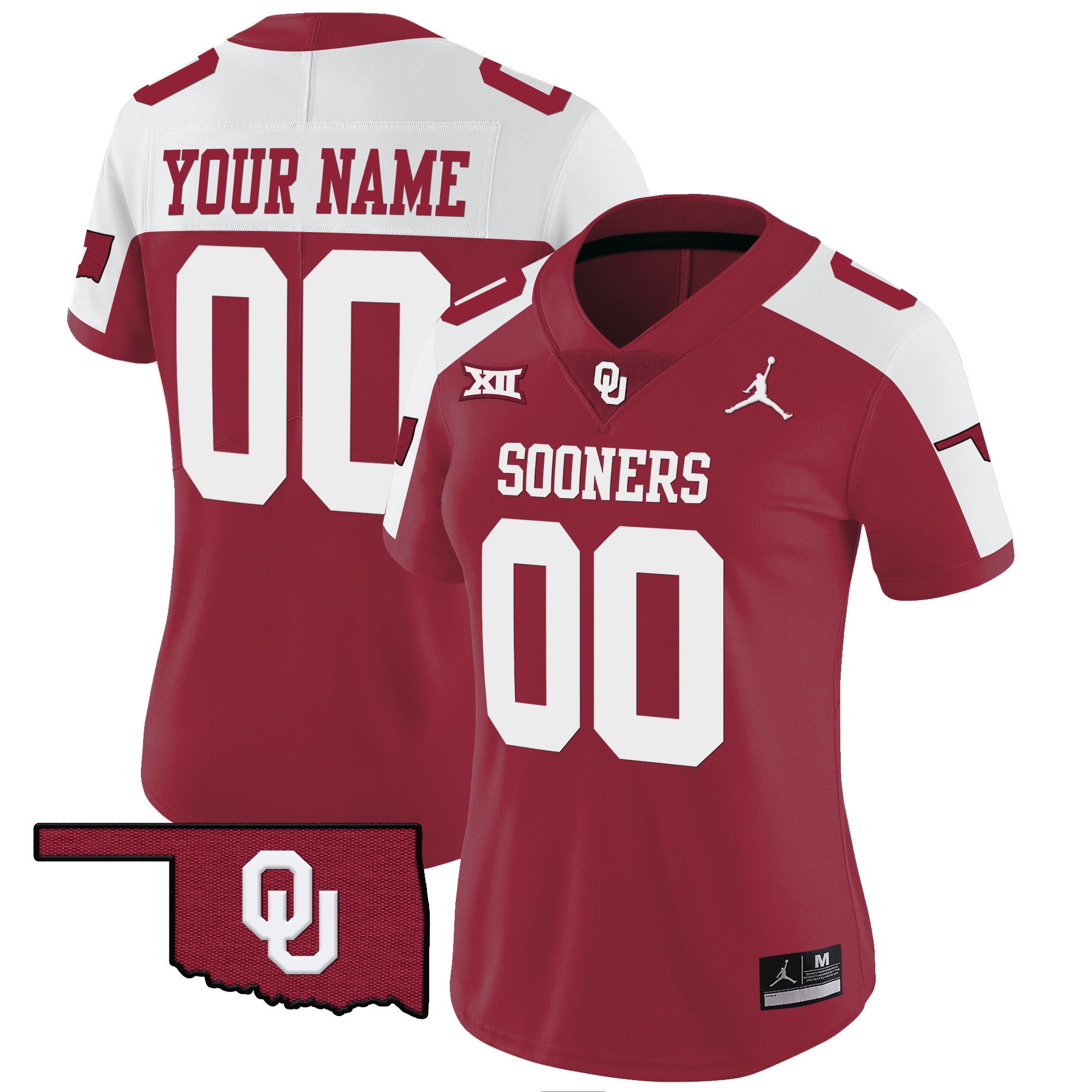 Oklahoma Sooners Vapor Limited Custom Jersey - All Stitched