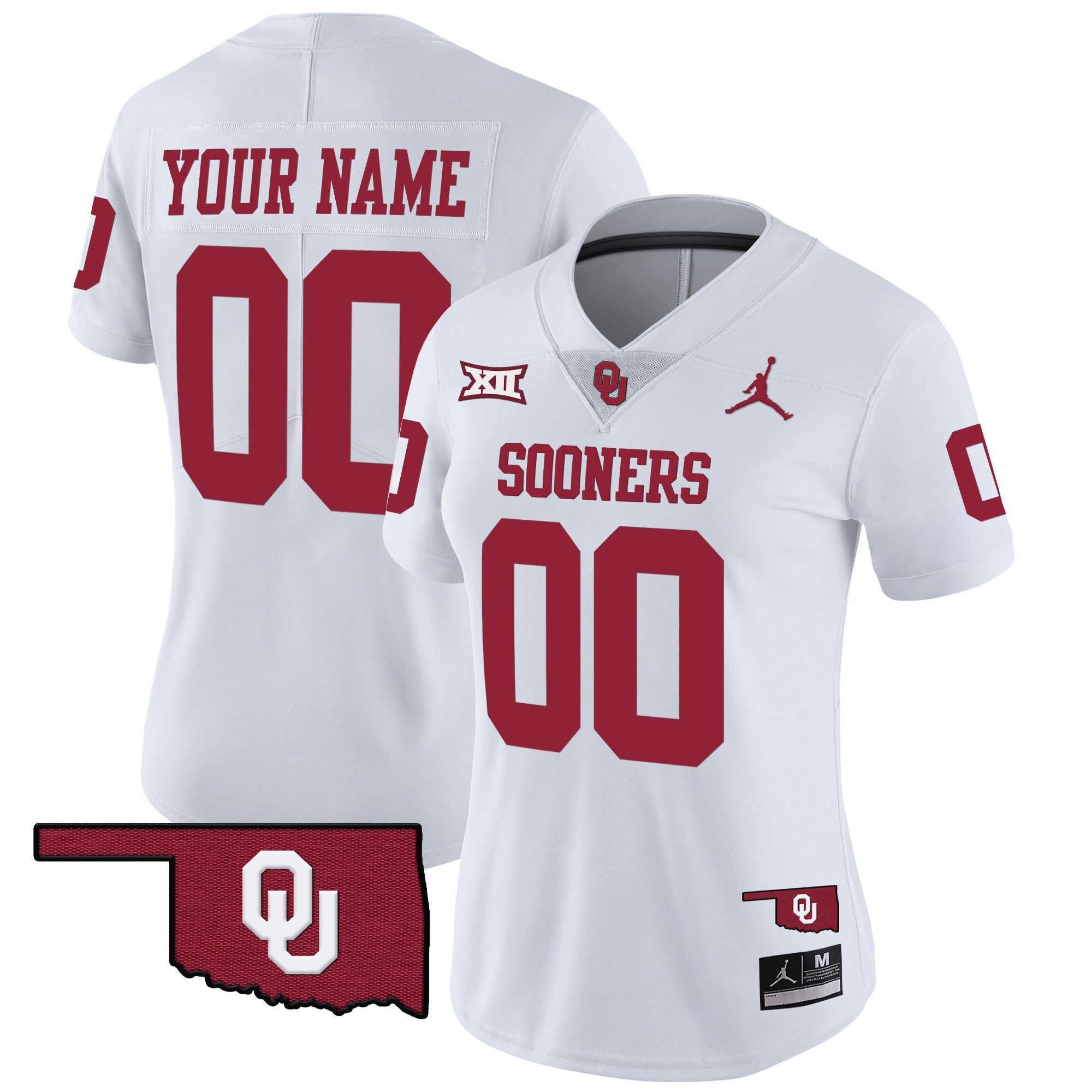 Oklahoma Sooners Vapor Limited Custom Jersey - All Stitched