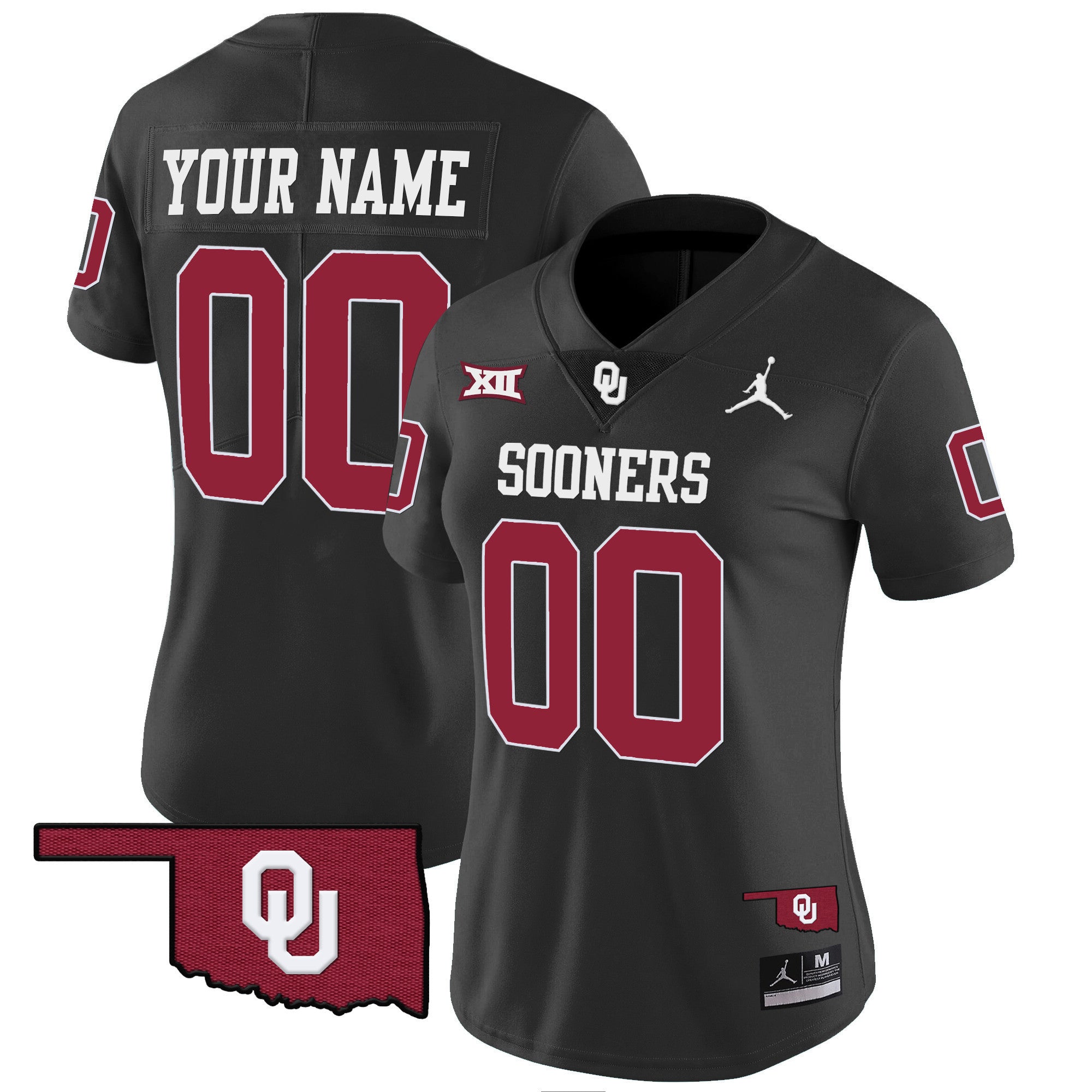Oklahoma Sooners Vapor Limited Custom Jersey - All Stitched